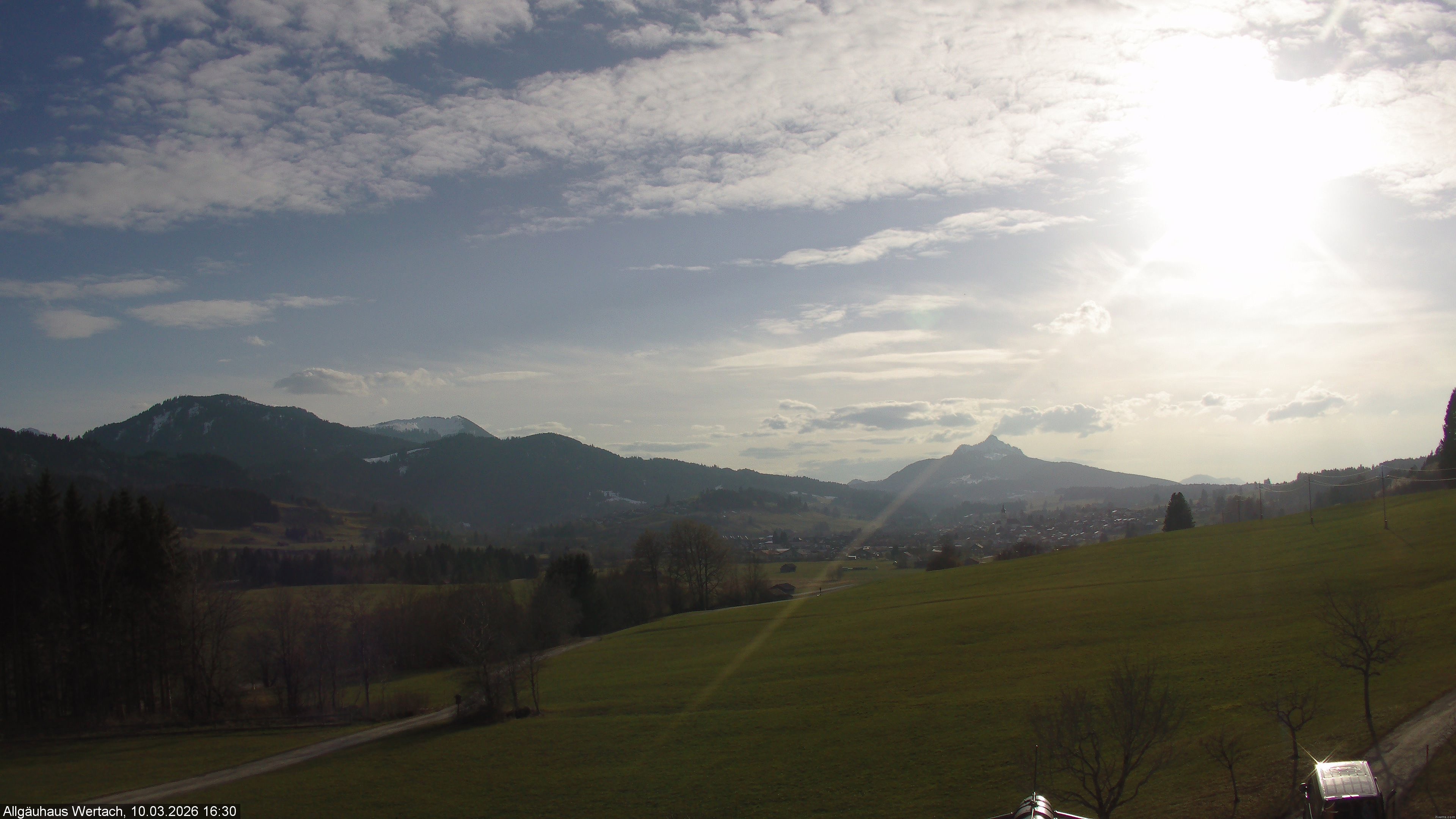 Archiv Foto Webcam Wertach - Allgäuhaus