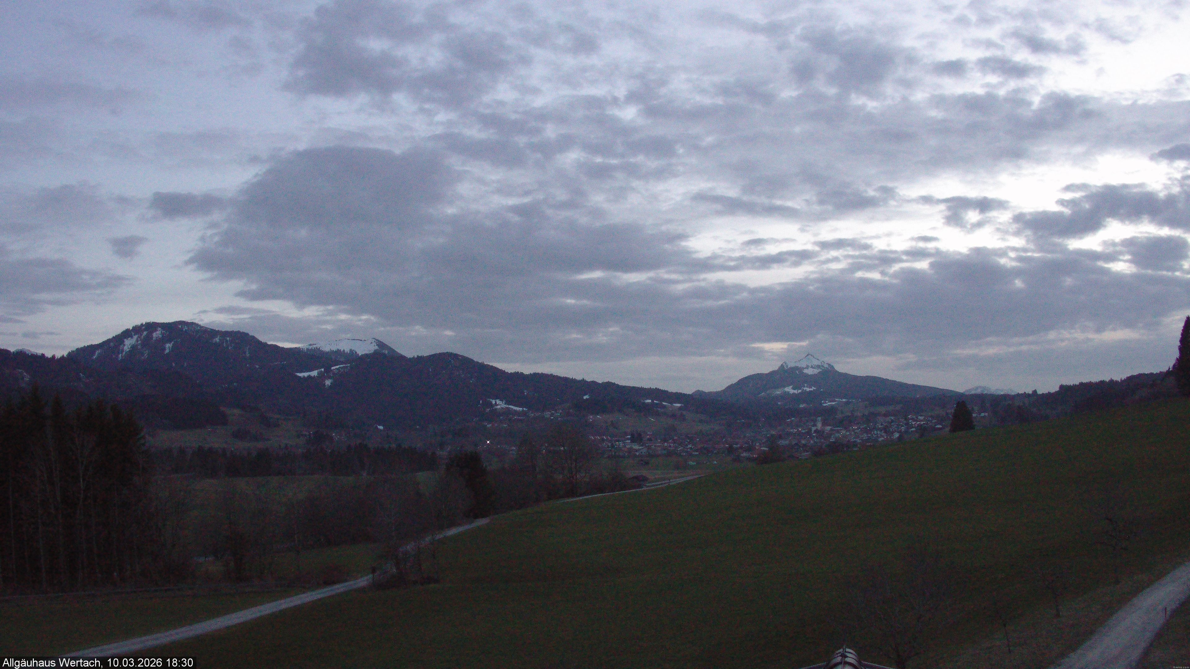 Archiv Foto Webcam Wertach - Allgäuhaus