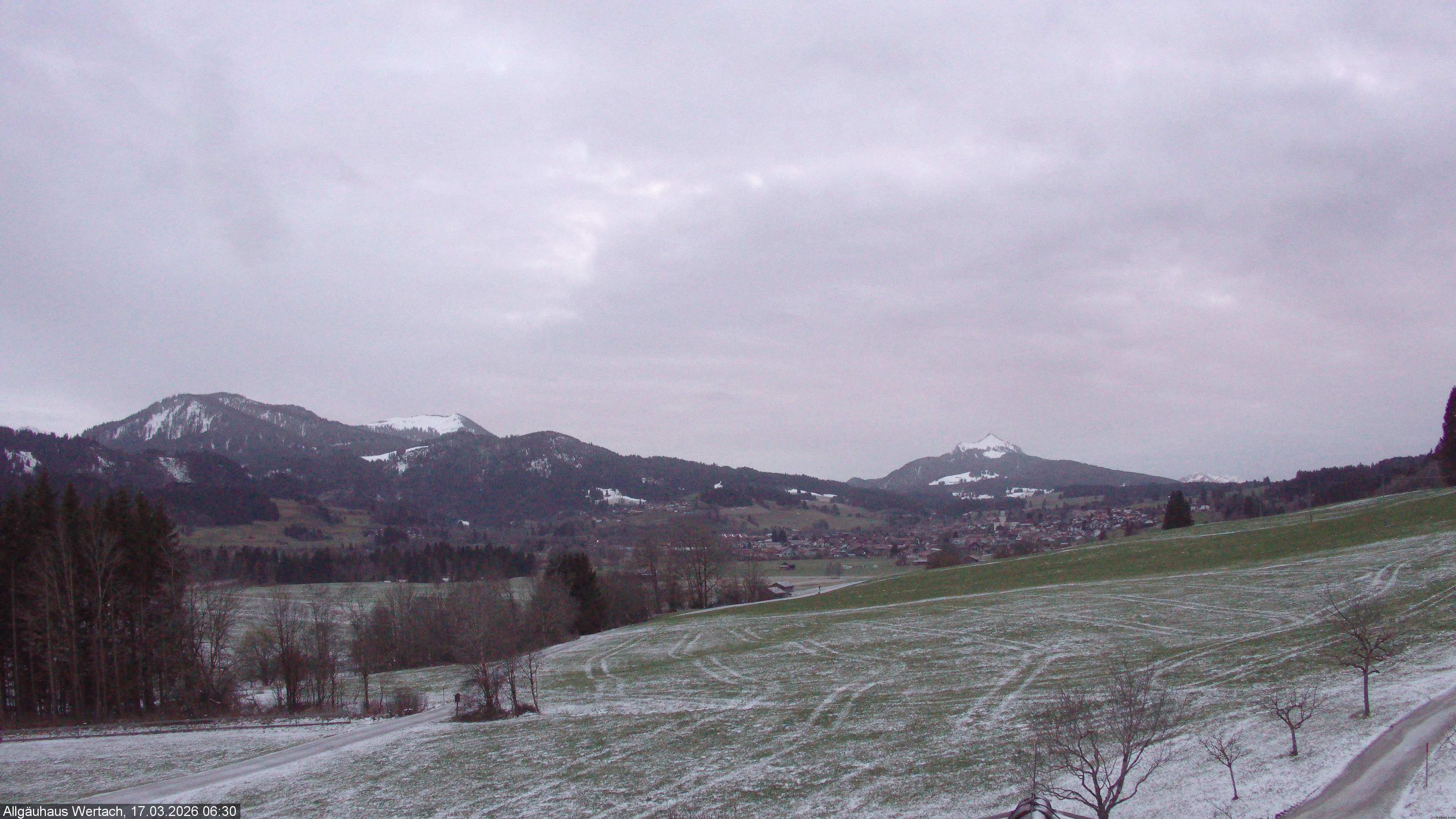 Archiv Foto Webcam Wertach - Allgäuhaus