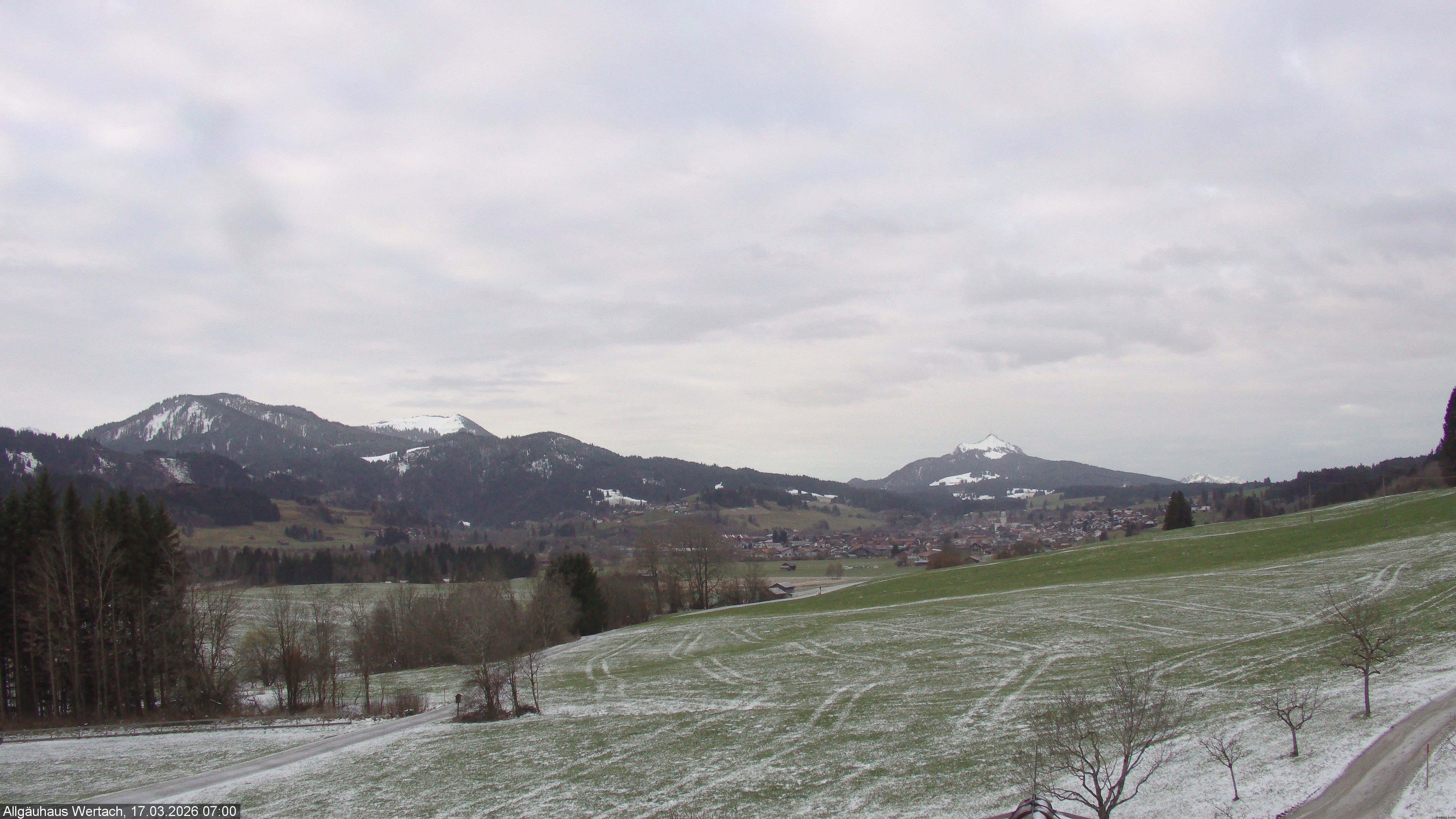 Archiv Foto Webcam Wertach - Allgäuhaus