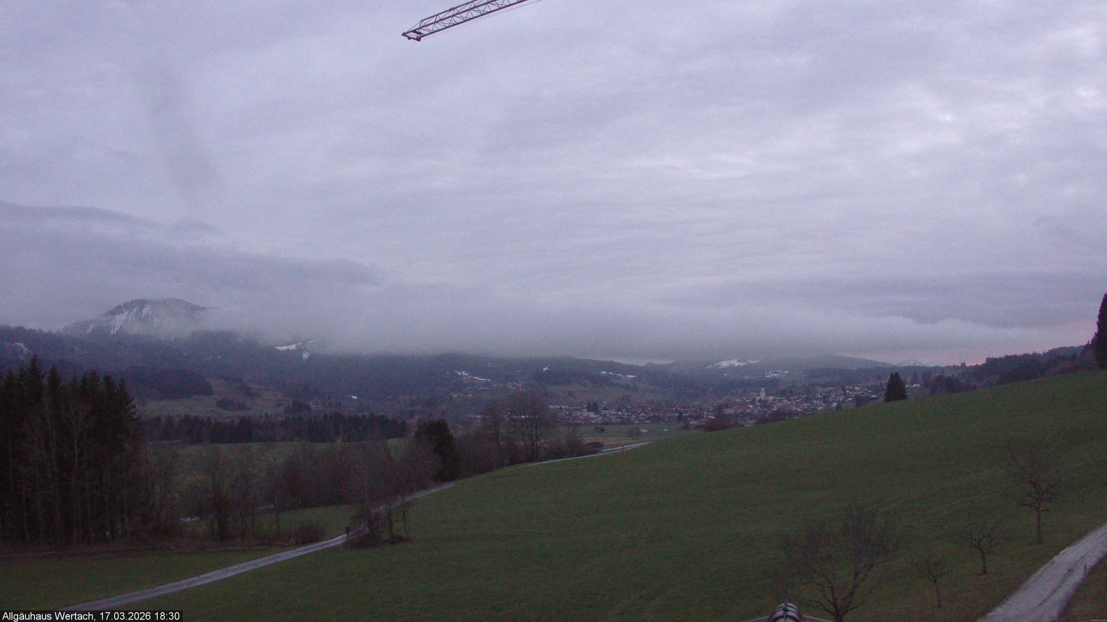 Archiv Foto Webcam Wertach - Allgäuhaus