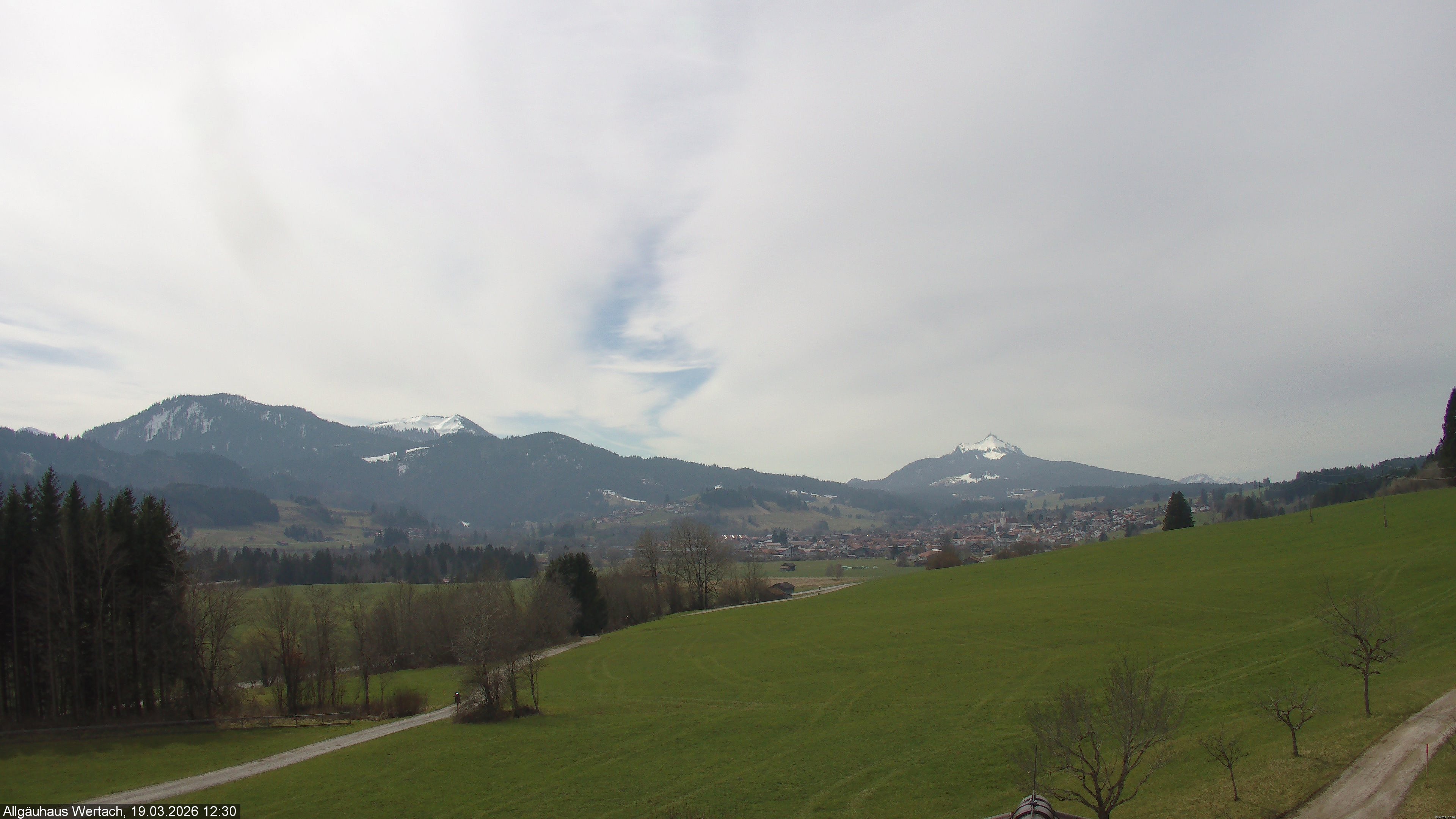 Archiv Foto Webcam Wertach - Allgäuhaus