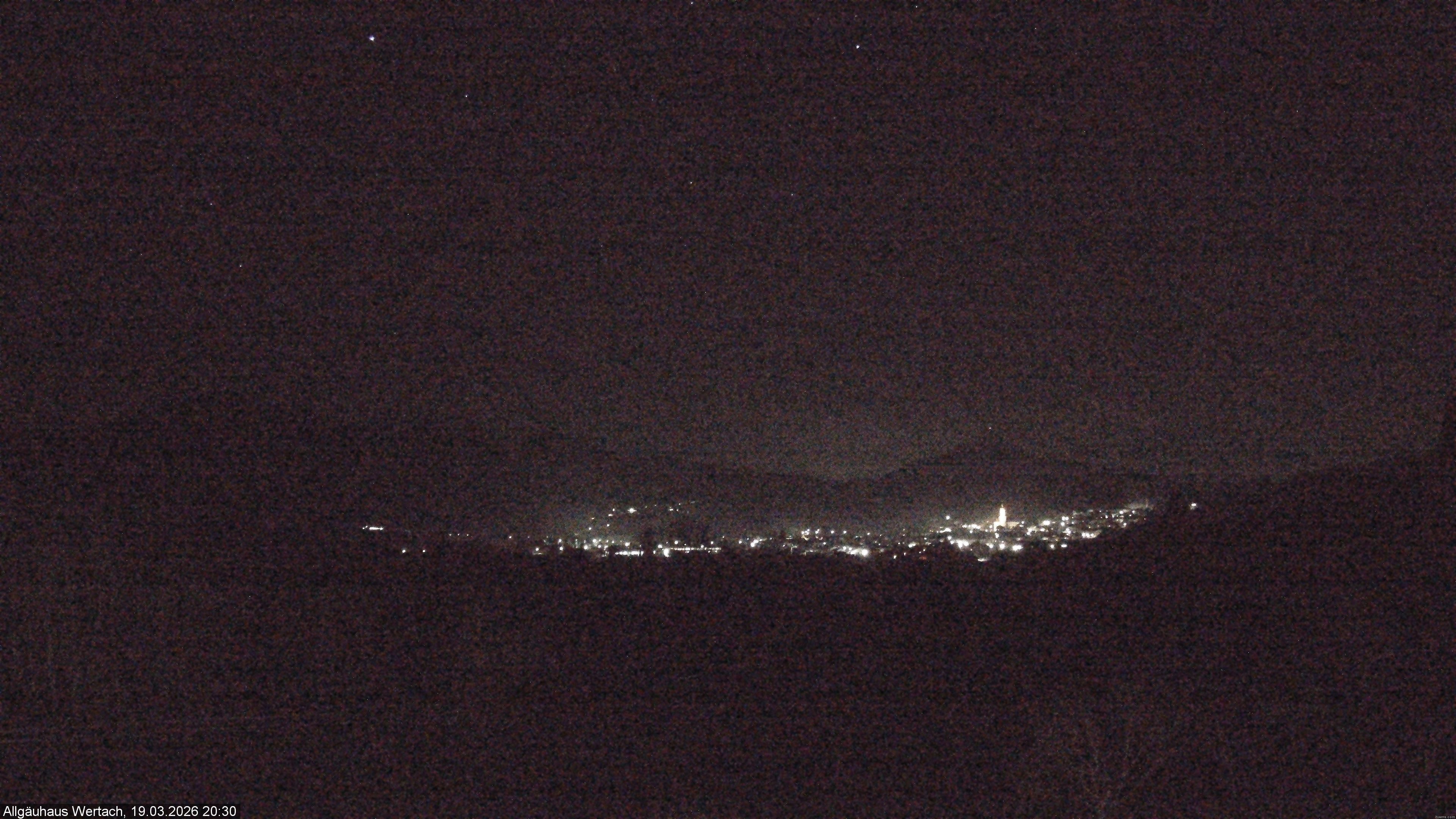 Archived image Webcam Have a look at the charming valley Wertach