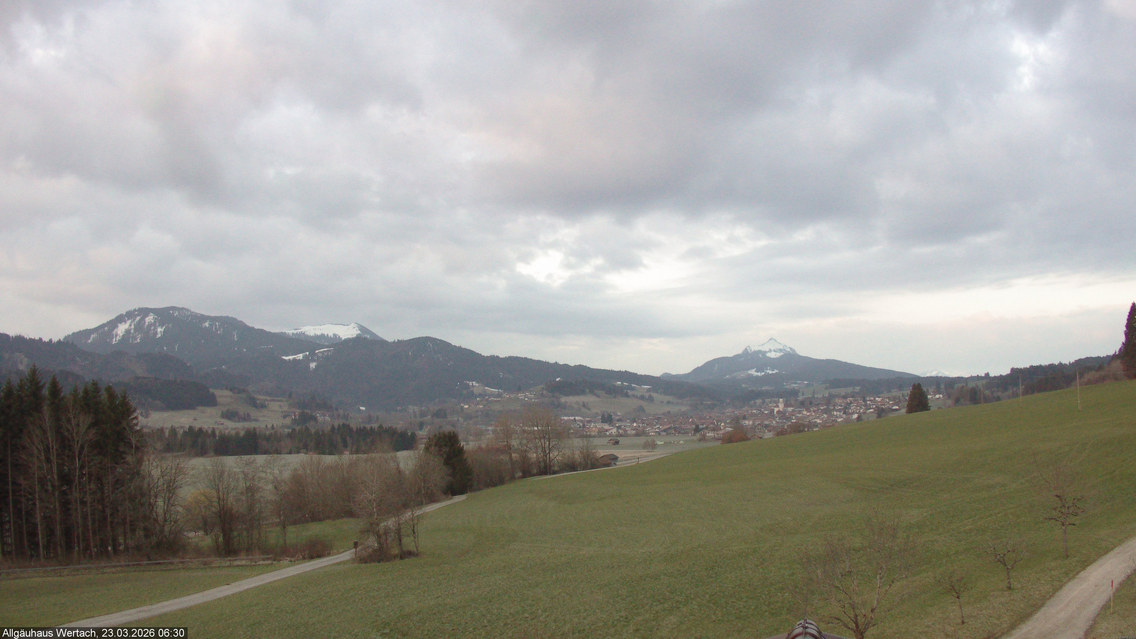 Archiv Foto Webcam Wertach - Allgäuhaus