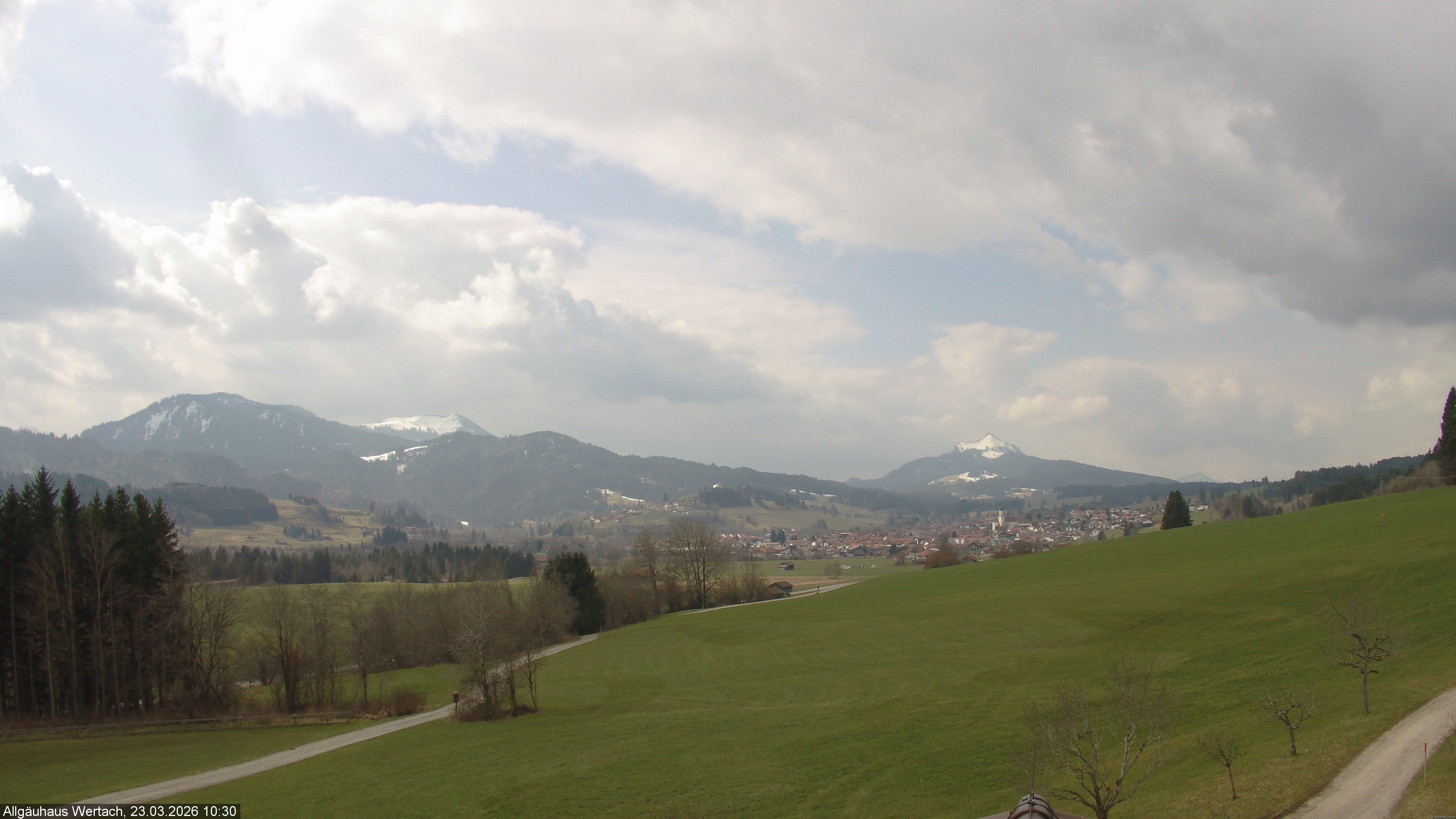 Archiv Foto Webcam Wertach - Allgäuhaus