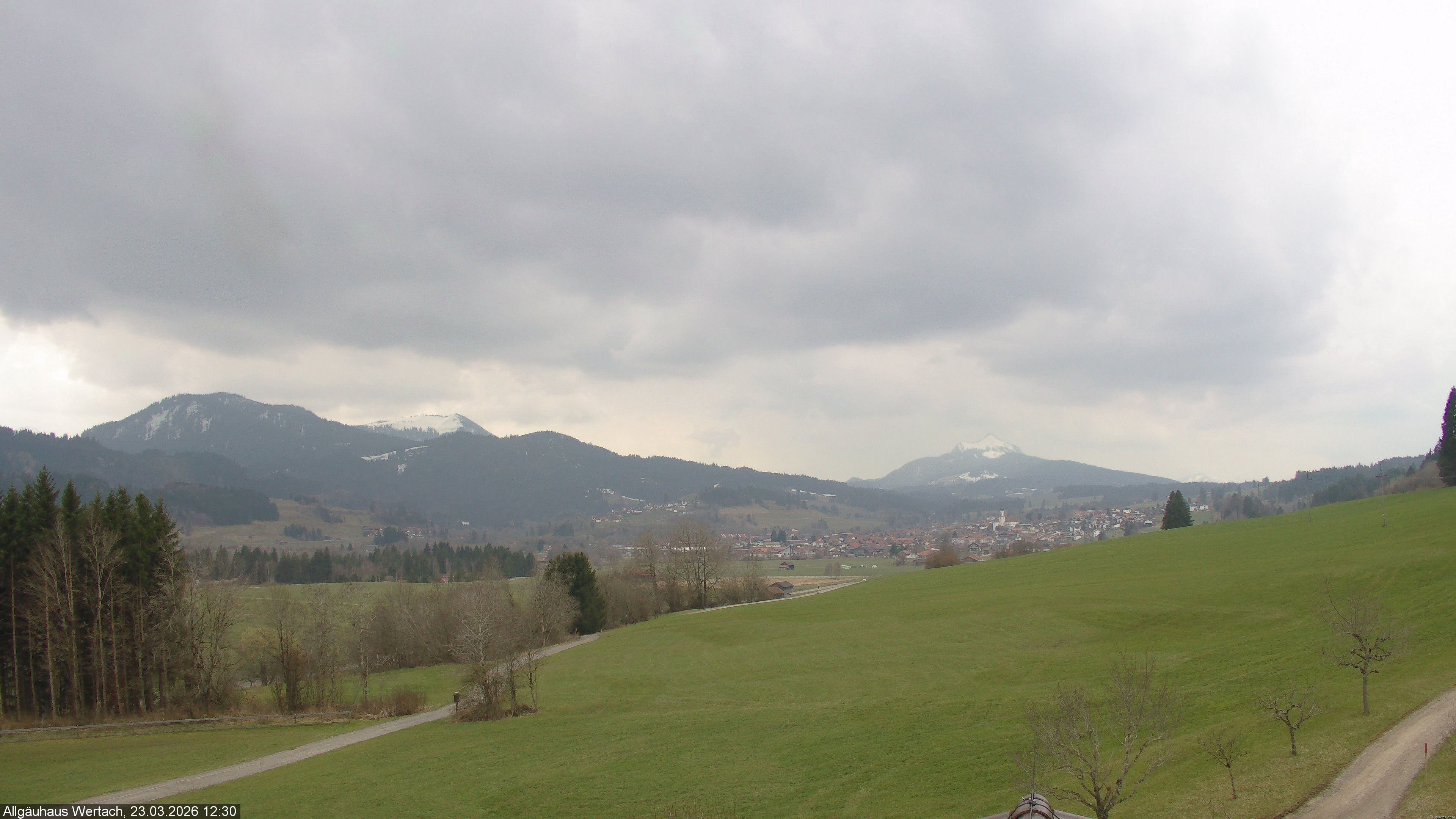 Archiv Foto Webcam Wertach - Allgäuhaus