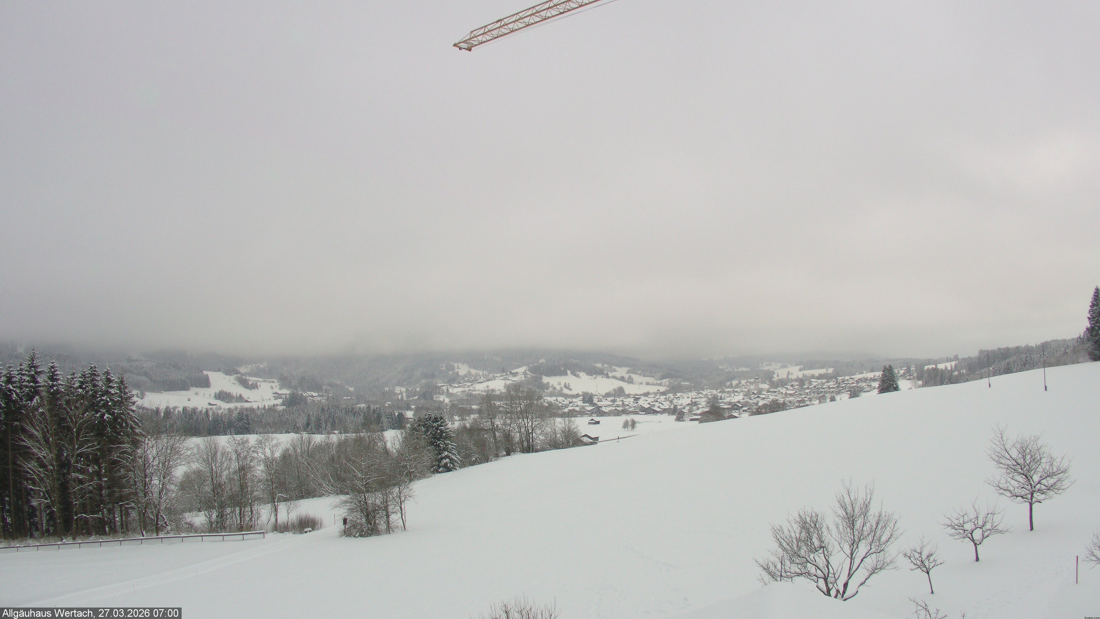 Archiv Foto Webcam Wertach - Allgäuhaus