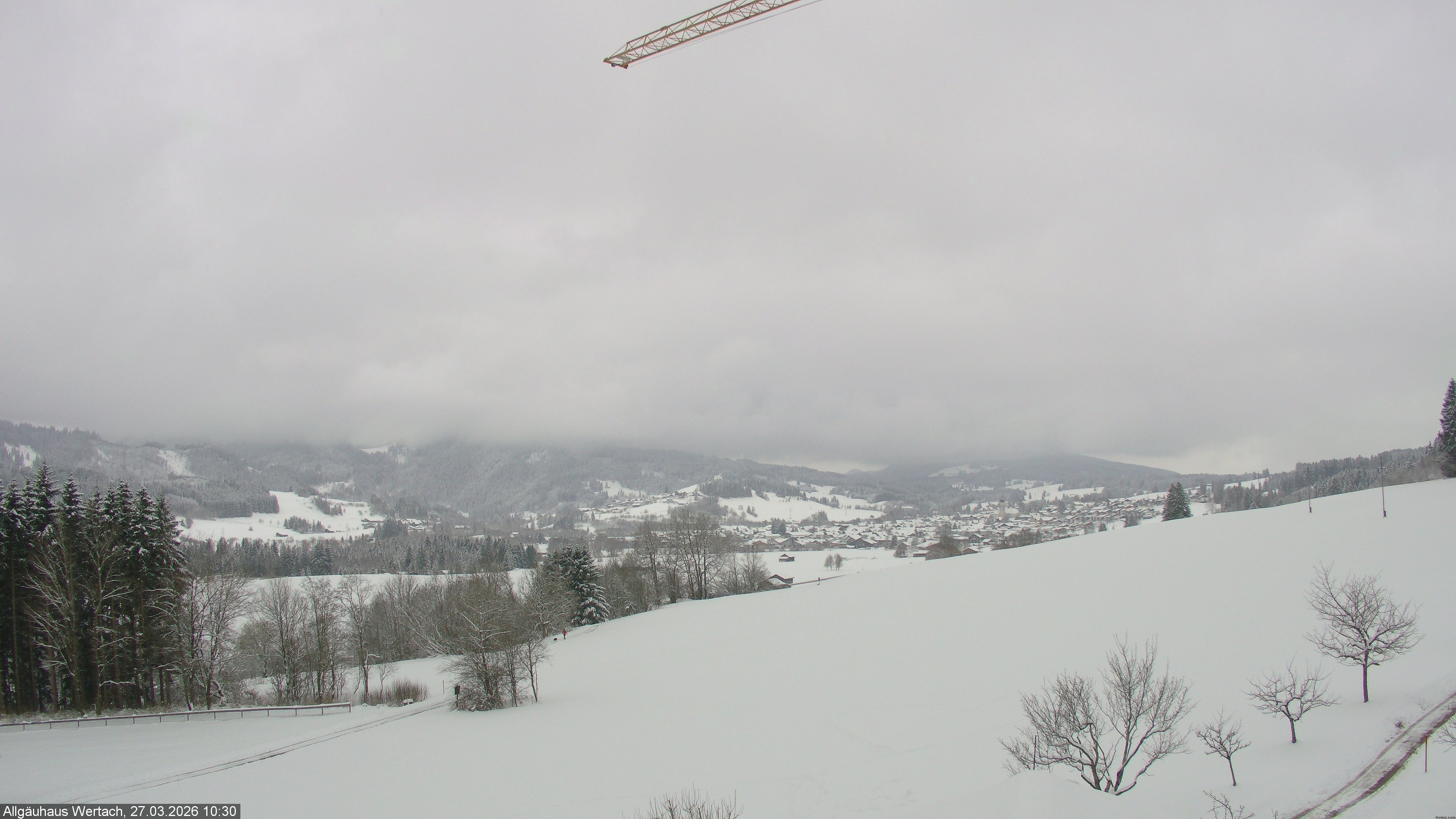 Archiv Foto Webcam Wertach - Allgäuhaus