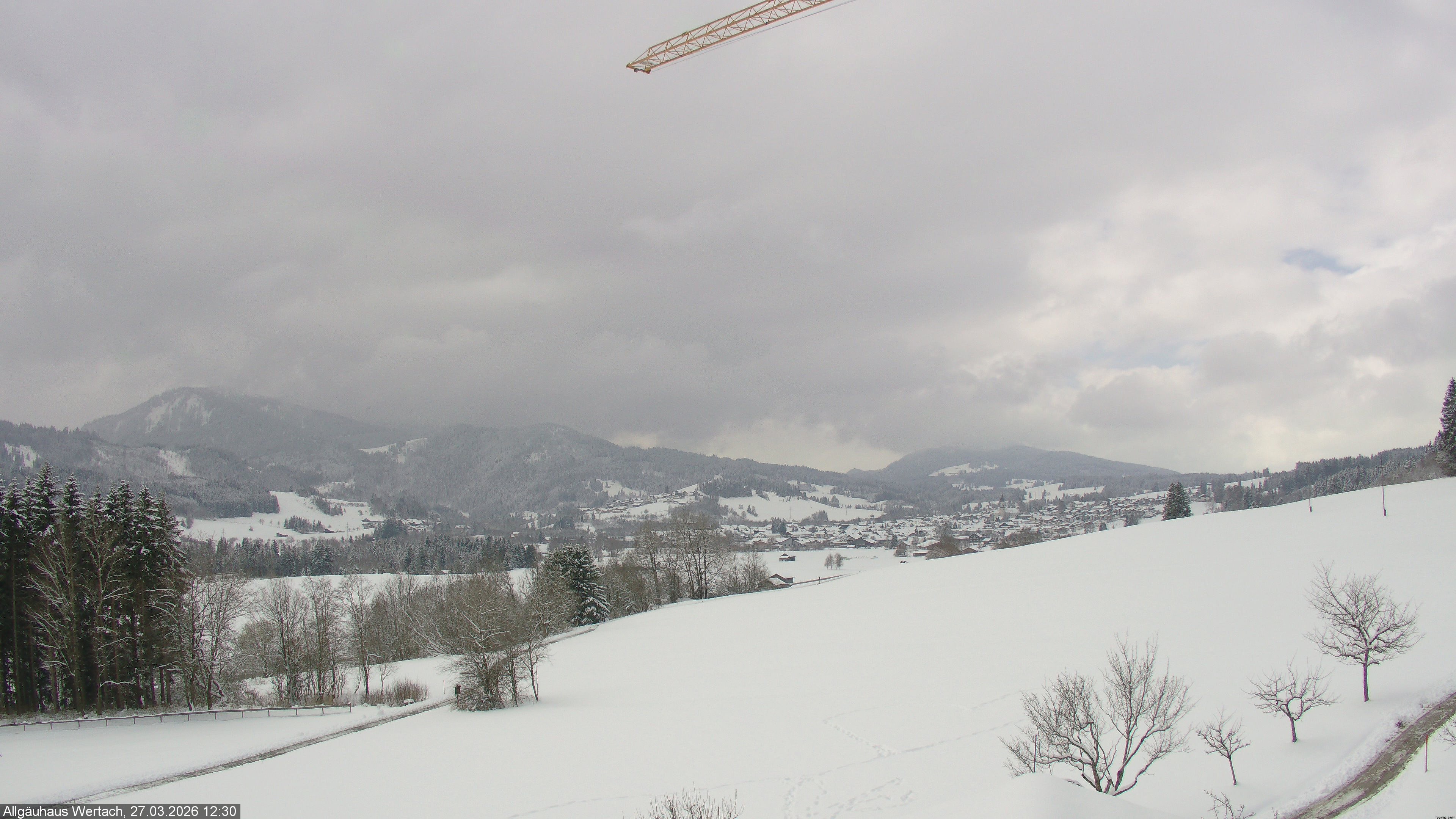 Archiv Foto Webcam Wertach - Allgäuhaus