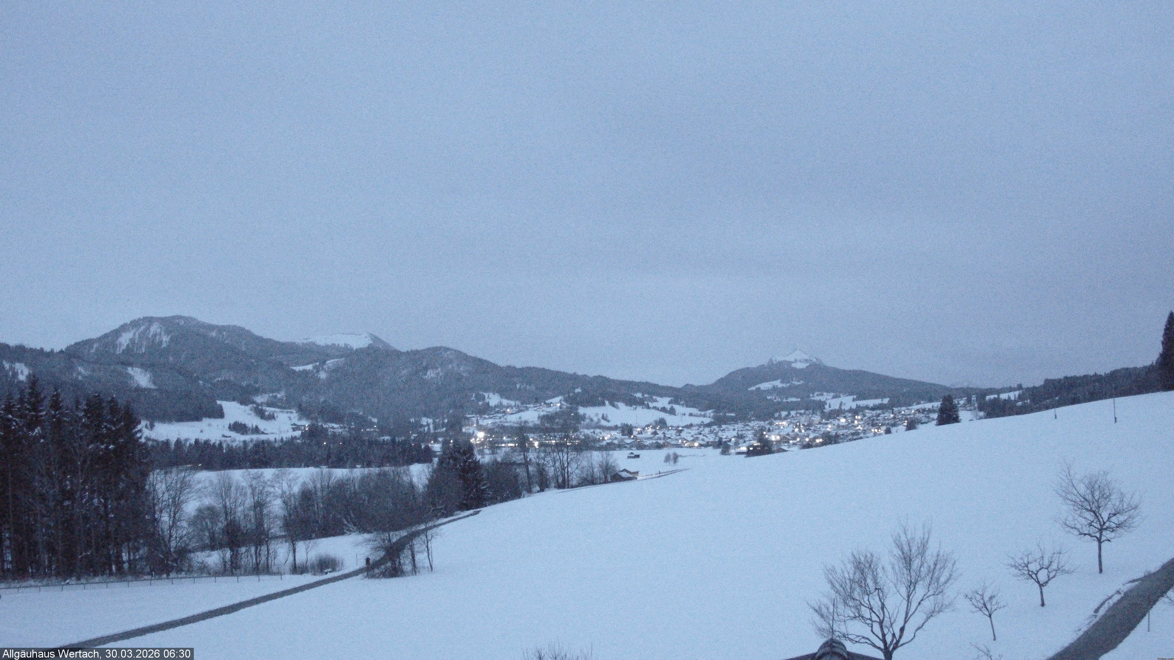Archiv Foto Webcam Wertach - Allgäuhaus