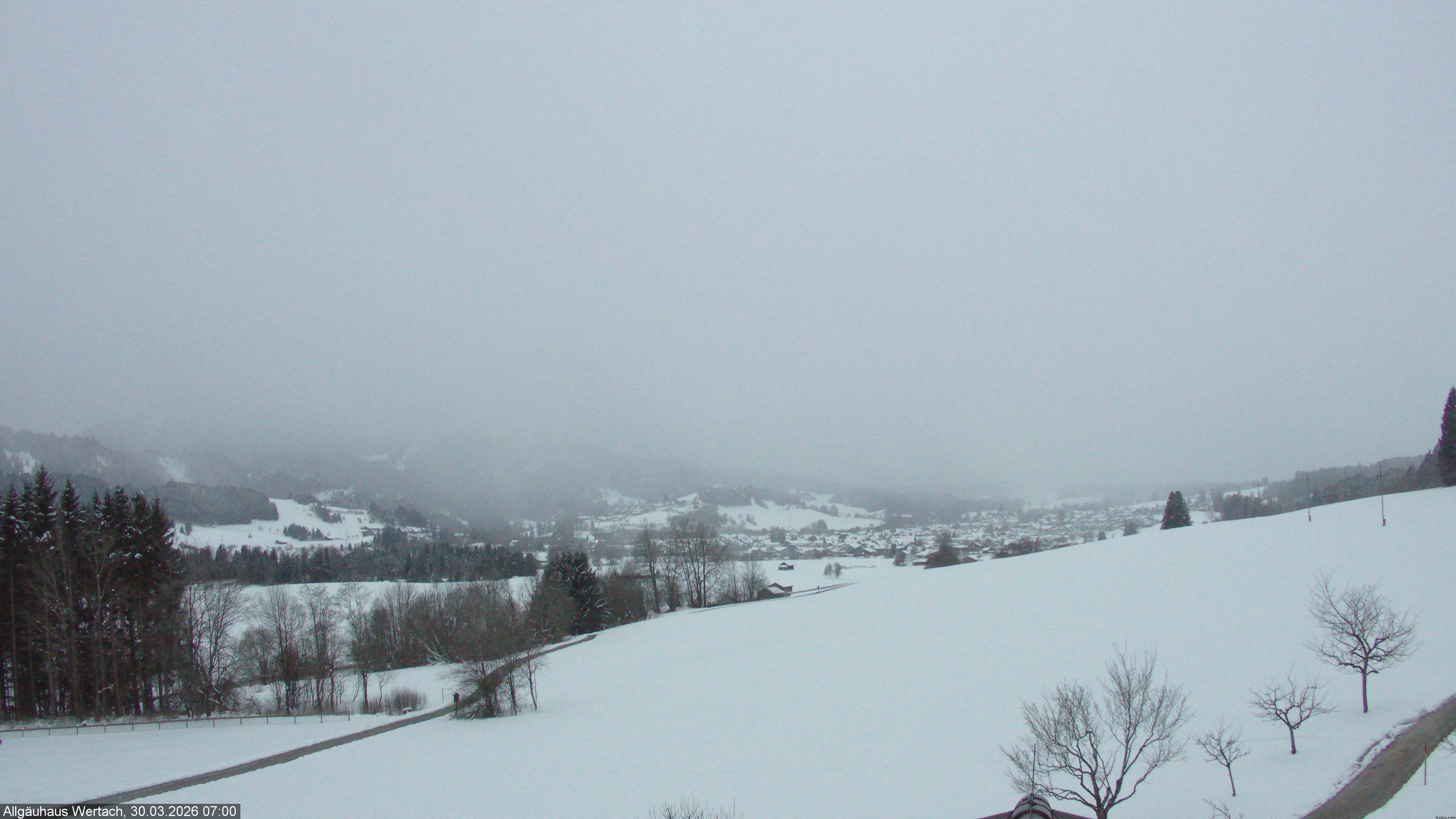 Archiv Foto Webcam Wertach - Allgäuhaus