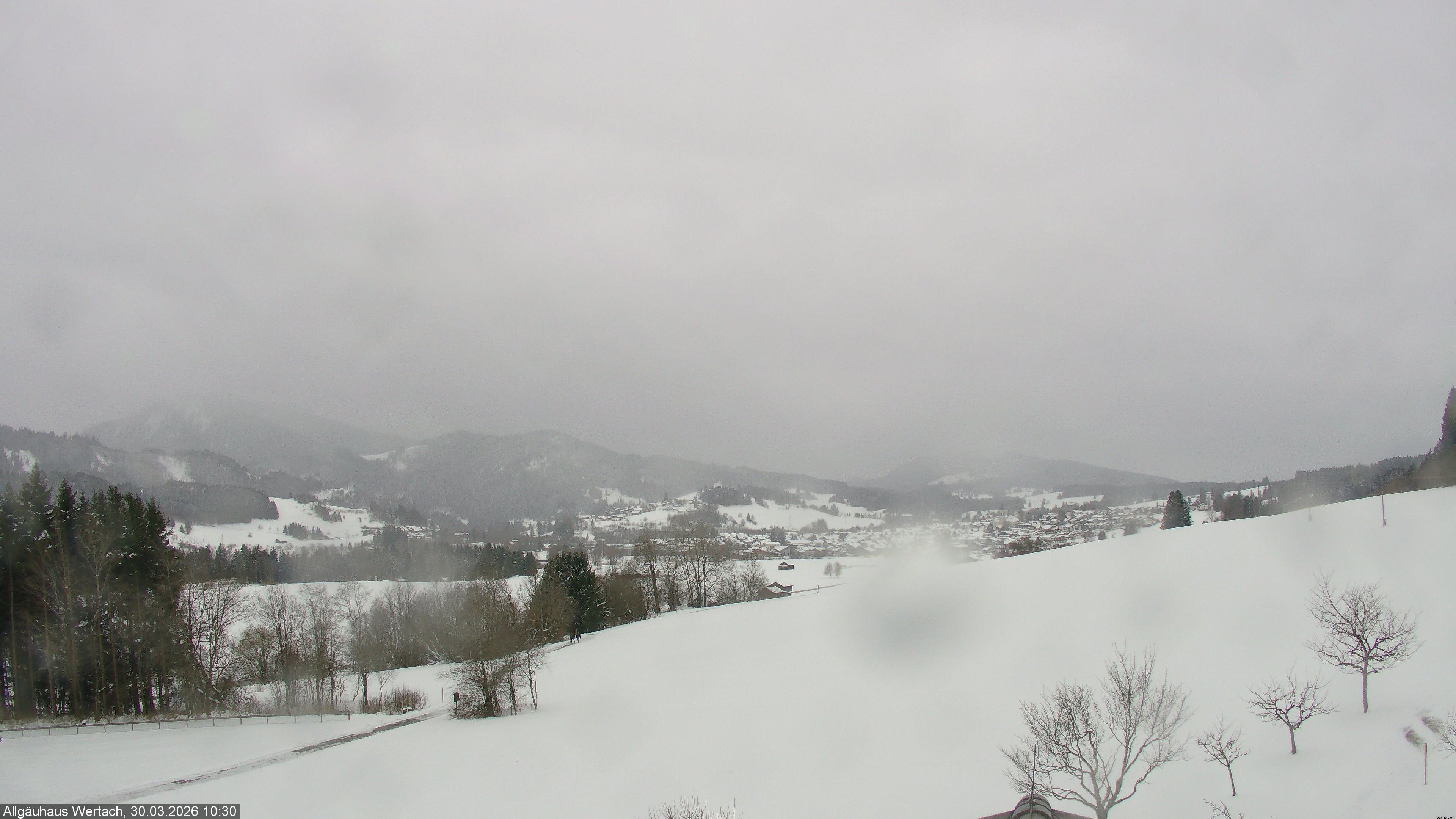 Archiv Foto Webcam Wertach - Allgäuhaus