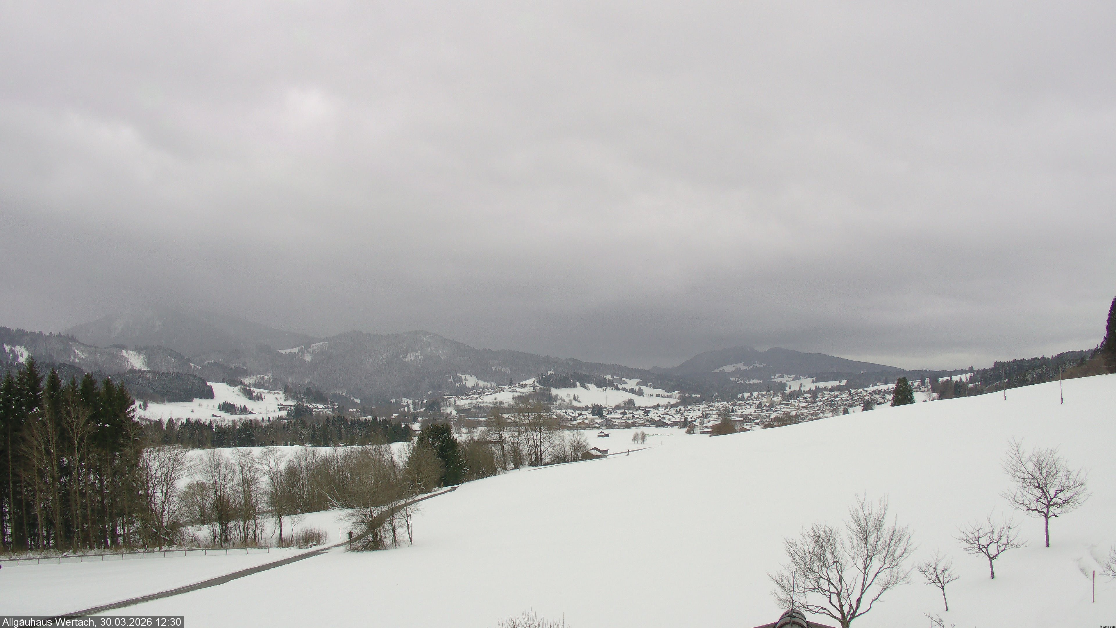 Archiv Foto Webcam Wertach - Allgäuhaus