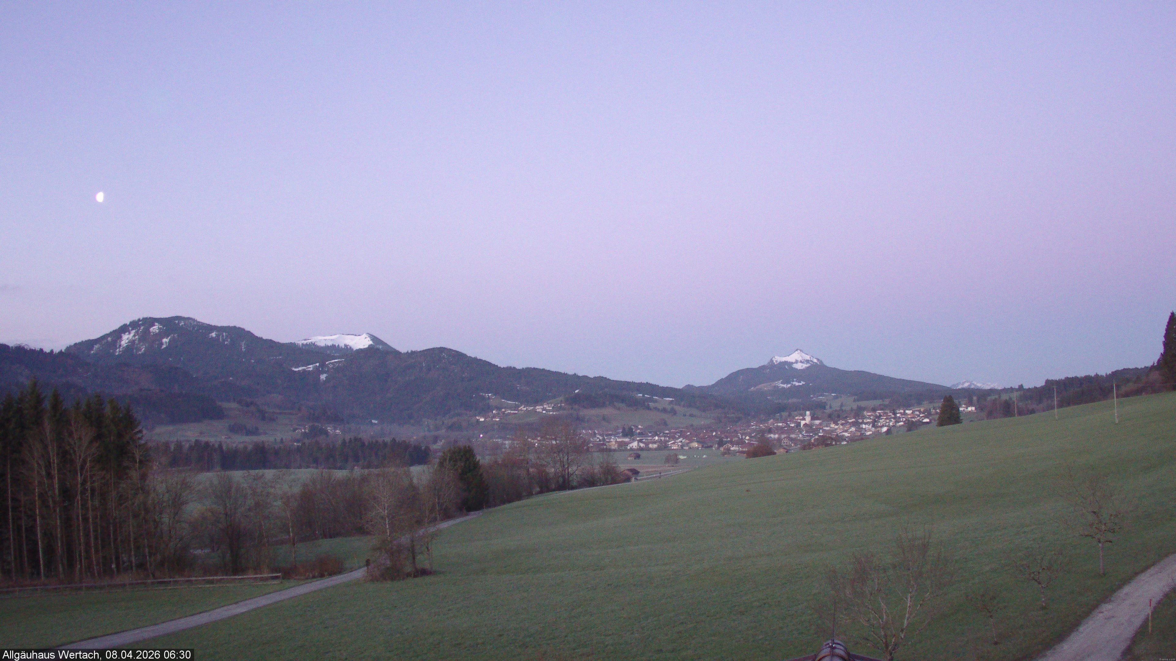 Archiv Foto Webcam Wertach - Allgäuhaus