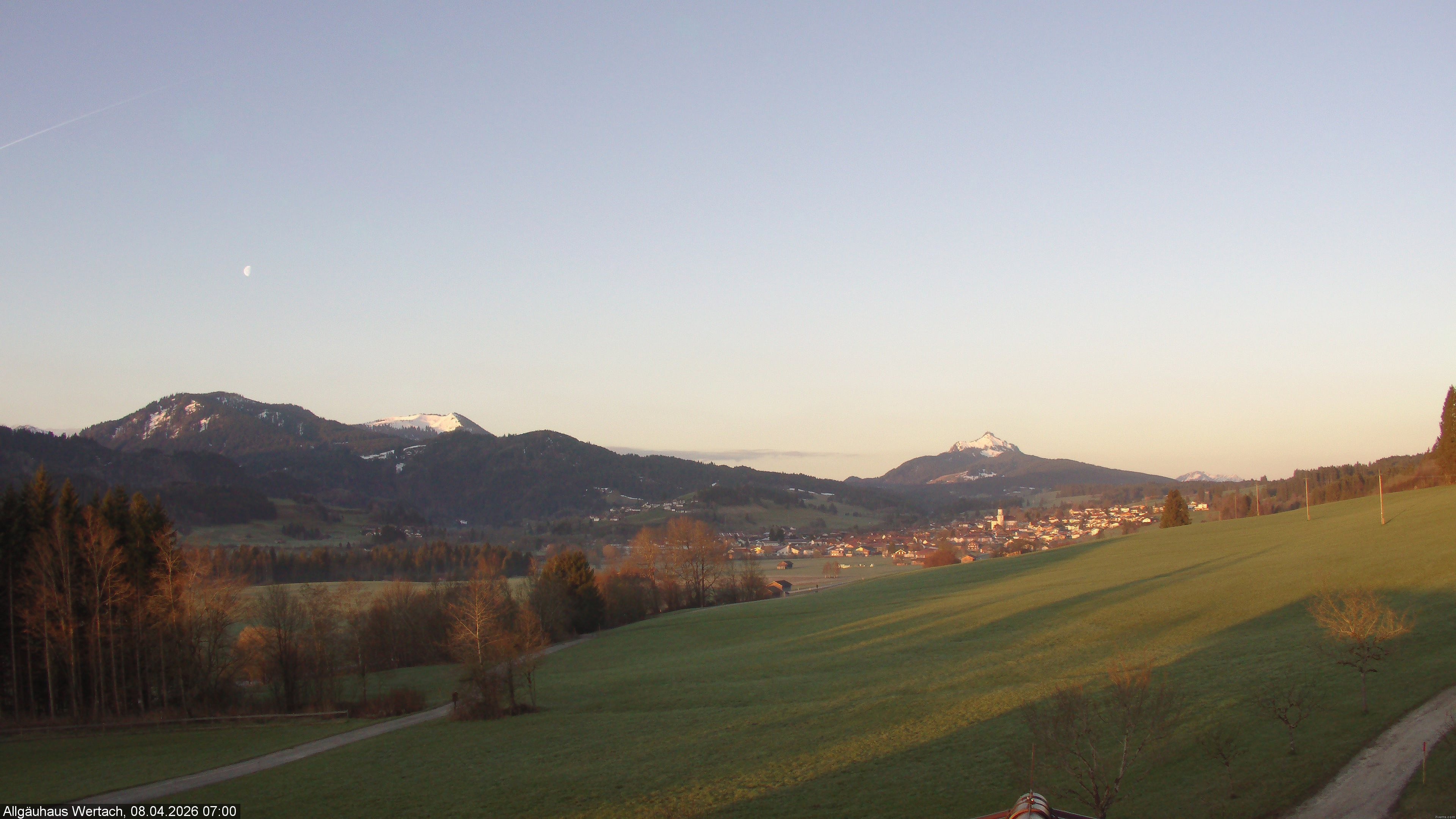 Archiv Foto Webcam Wertach - Allgäuhaus