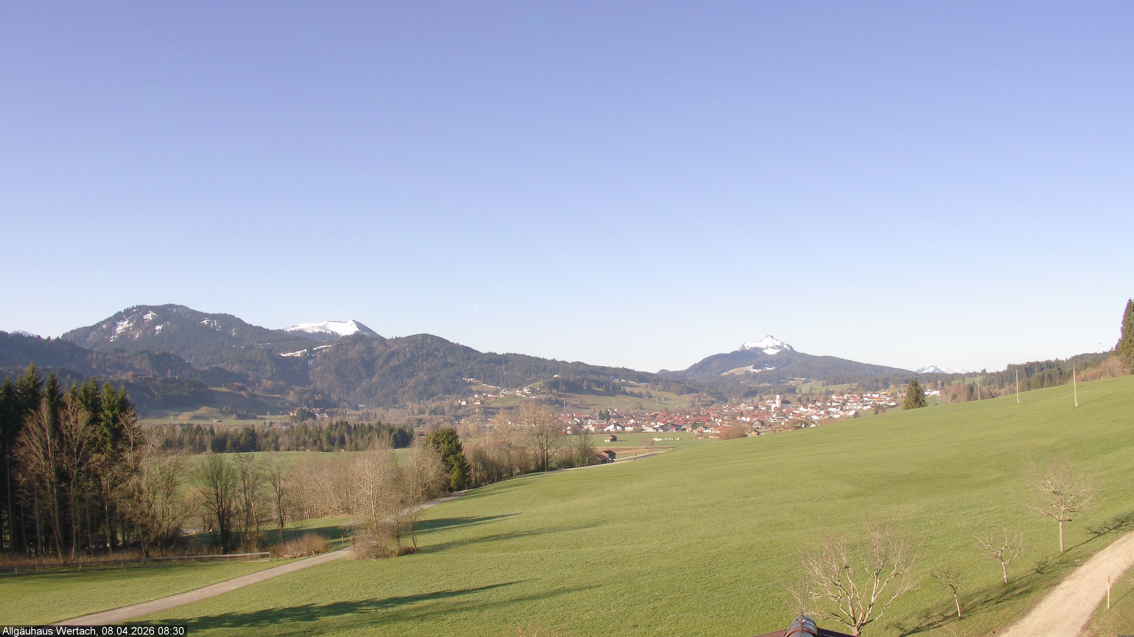 Archiv Foto Webcam Wertach - Allgäuhaus