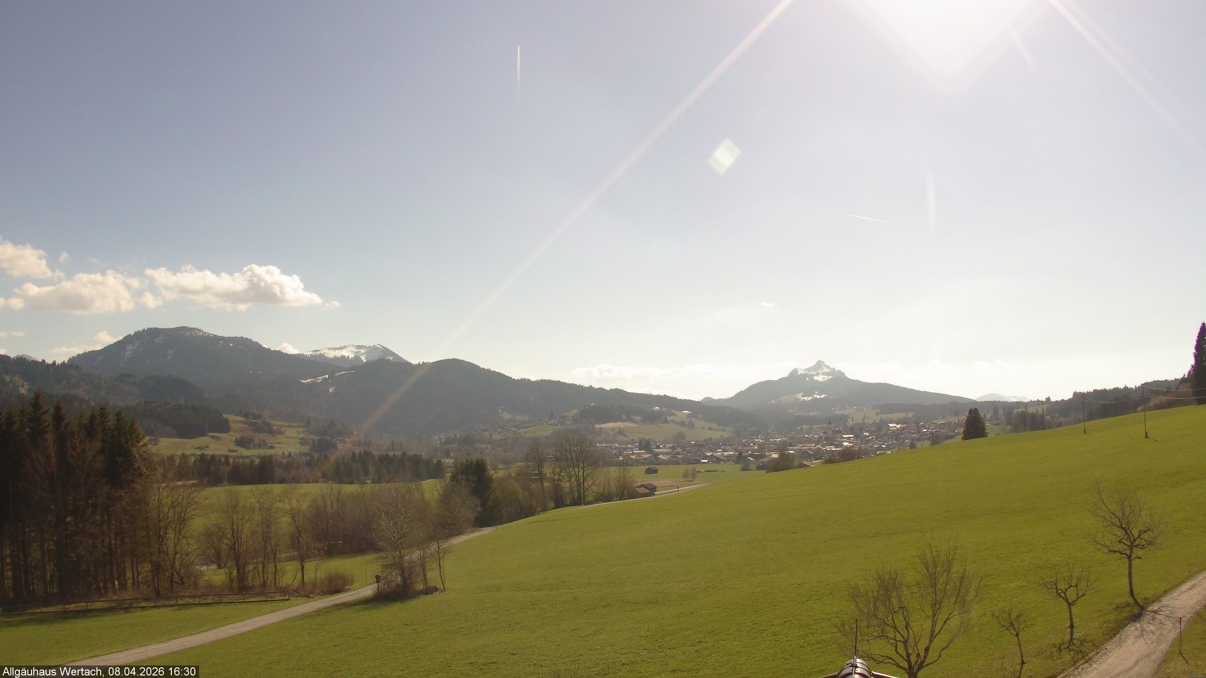 Archiv Foto Webcam Wertach - Allgäuhaus