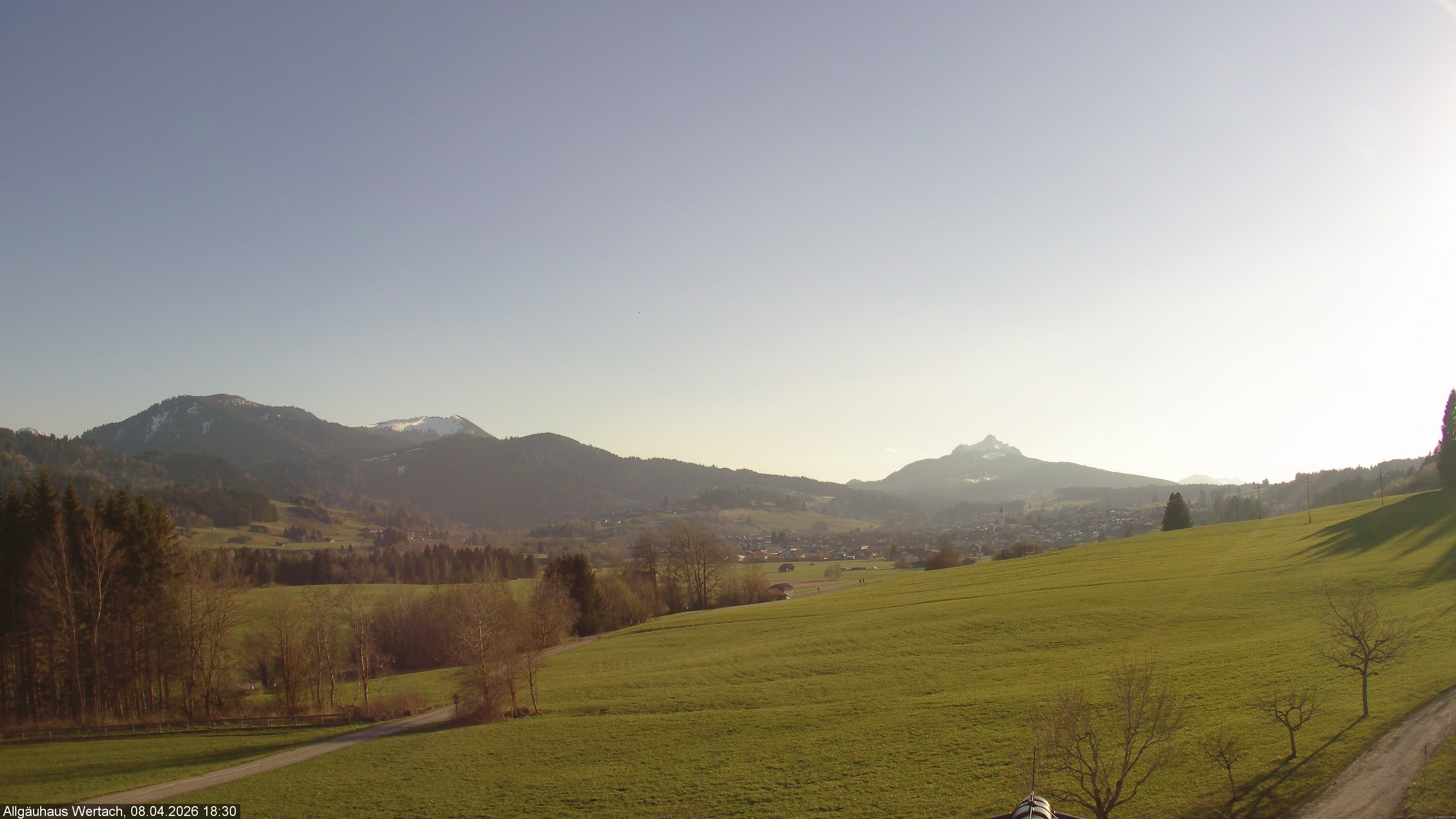 Archiv Foto Webcam Wertach - Allgäuhaus