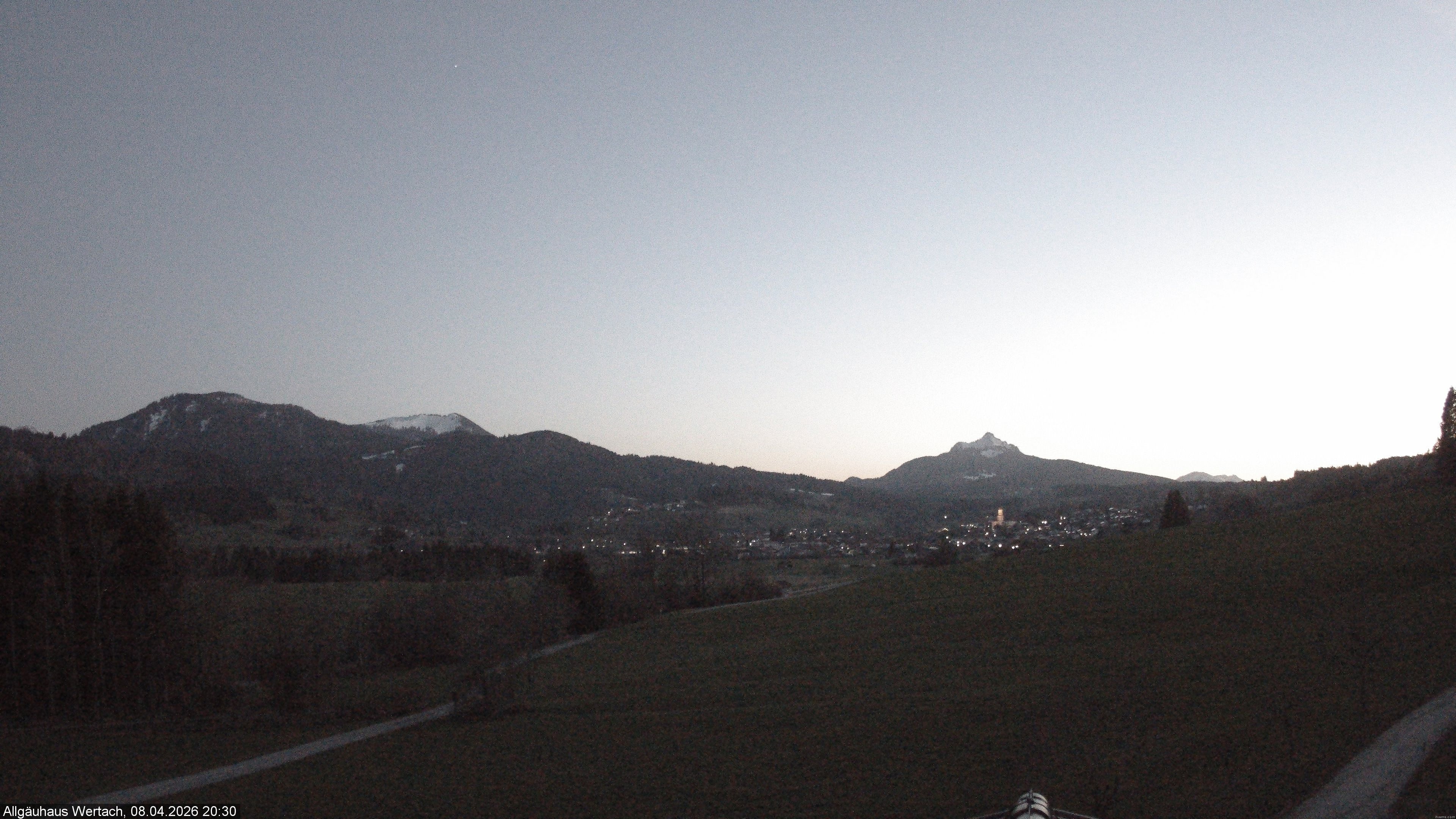 Archiv Foto Webcam Wertach - Allgäuhaus