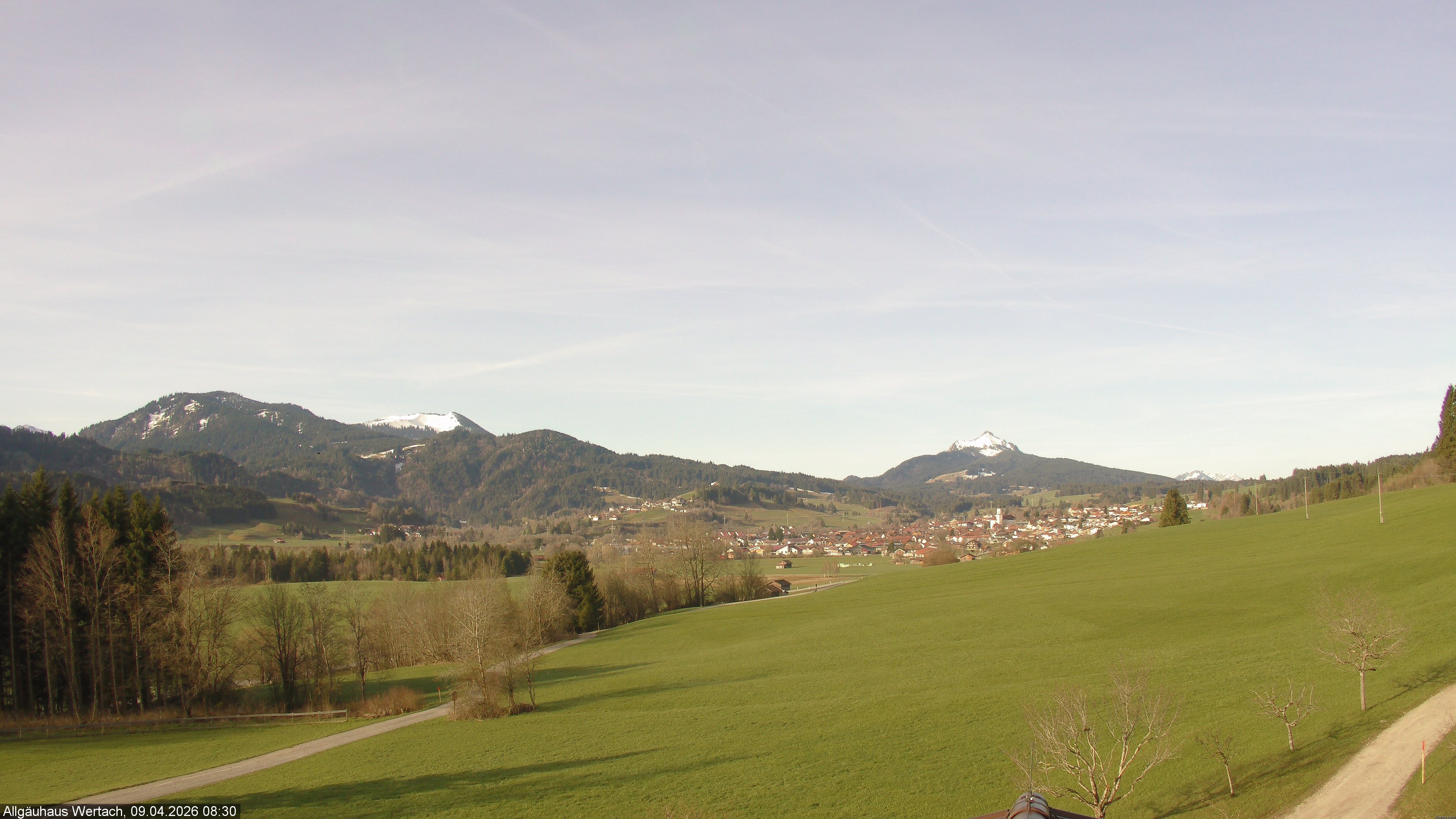 Archiv Foto Webcam Wertach - Allgäuhaus