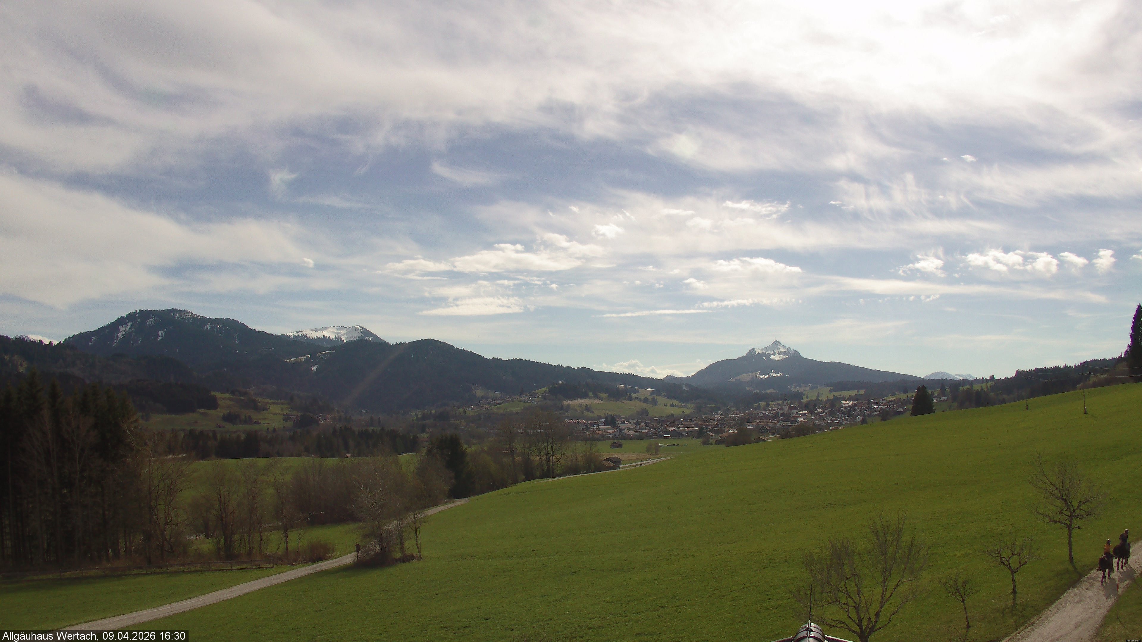 Archiv Foto Webcam Wertach - Allgäuhaus