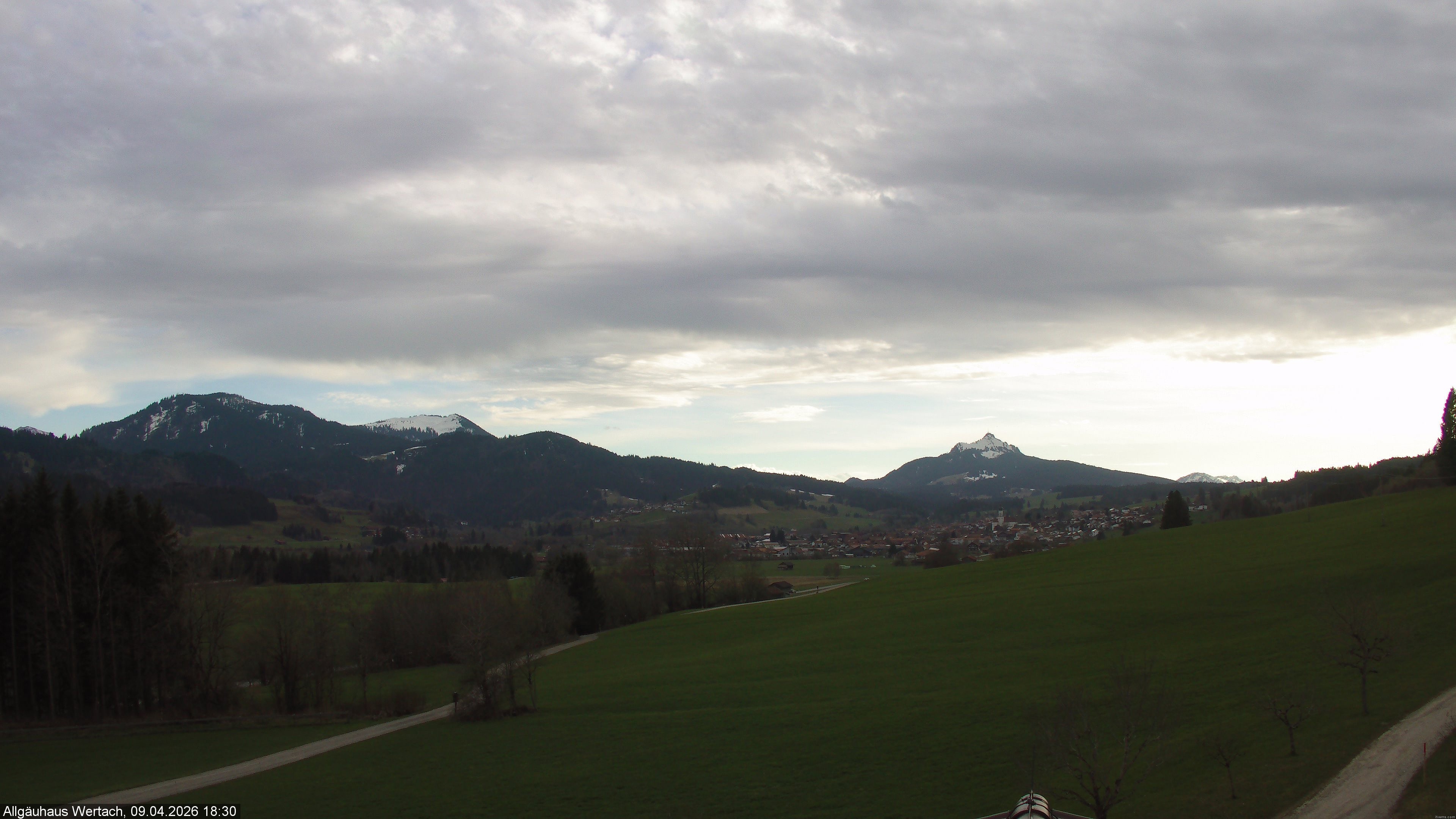 Archiv Foto Webcam Wertach - Allgäuhaus