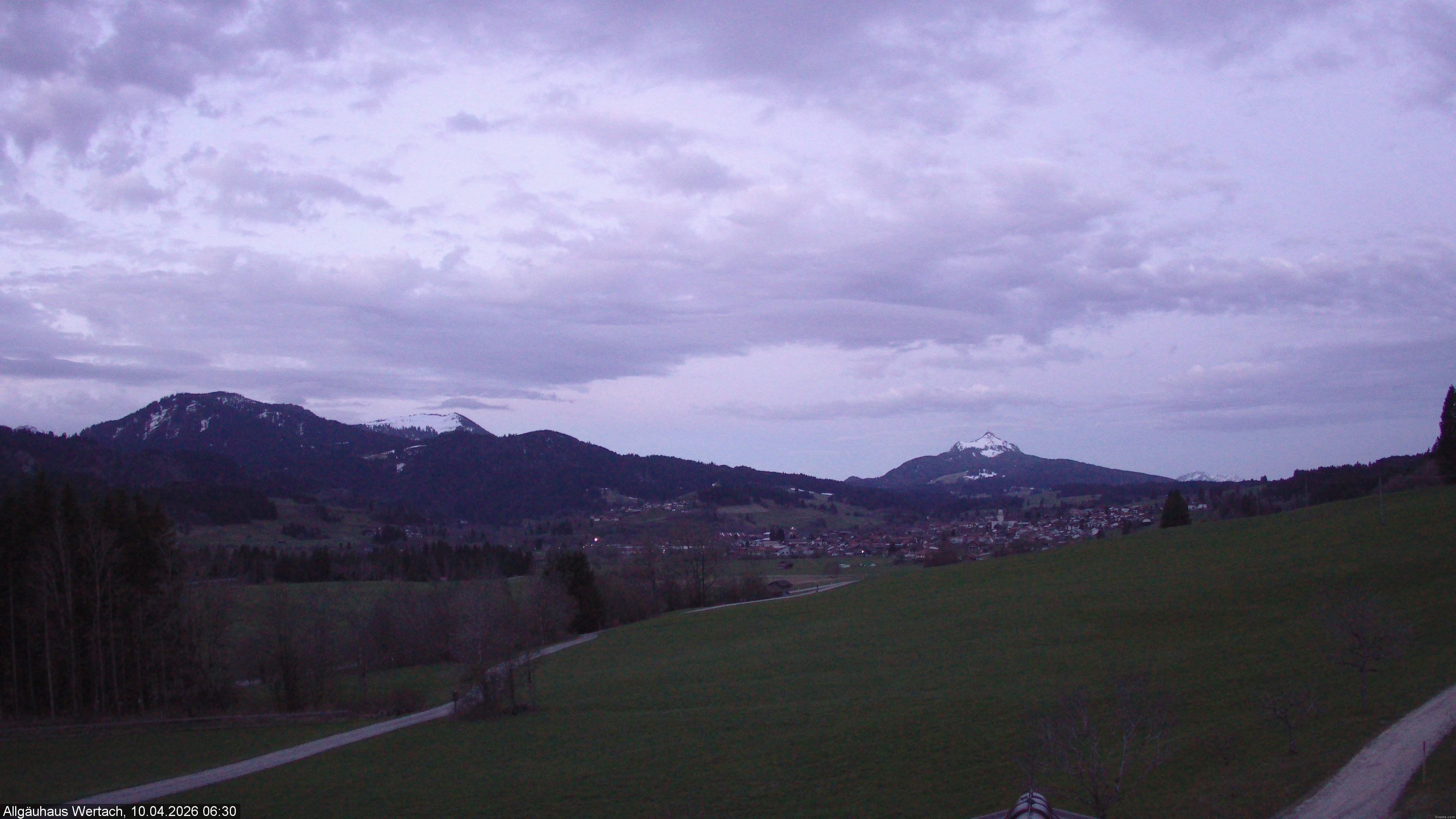 Archiv Foto Webcam Wertach - Allgäuhaus