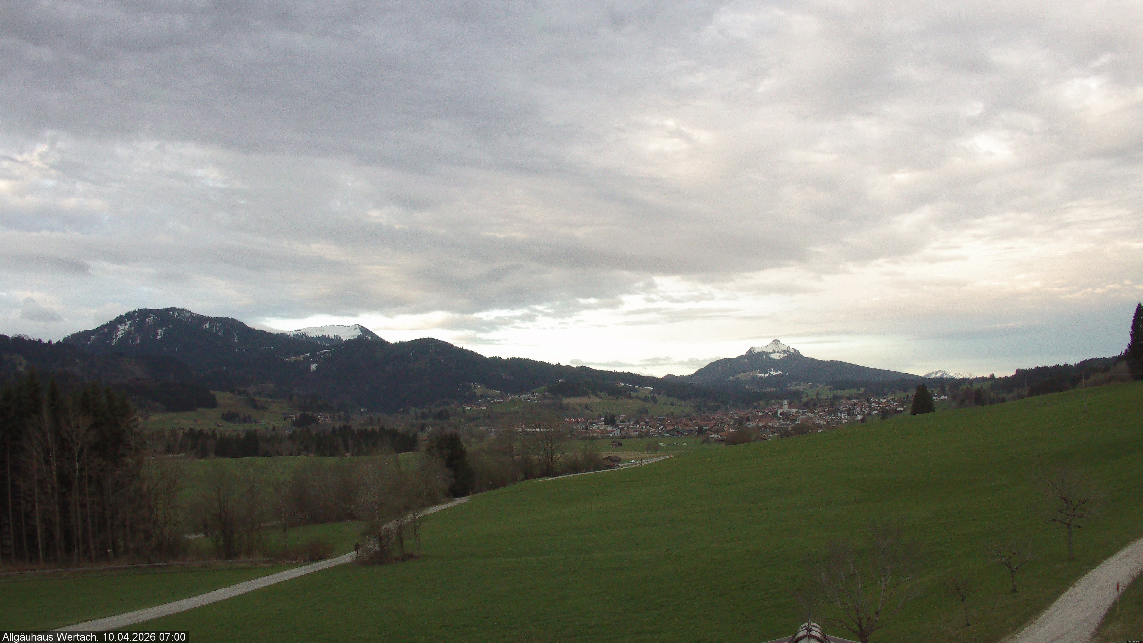 Archiv Foto Webcam Wertach - Allgäuhaus