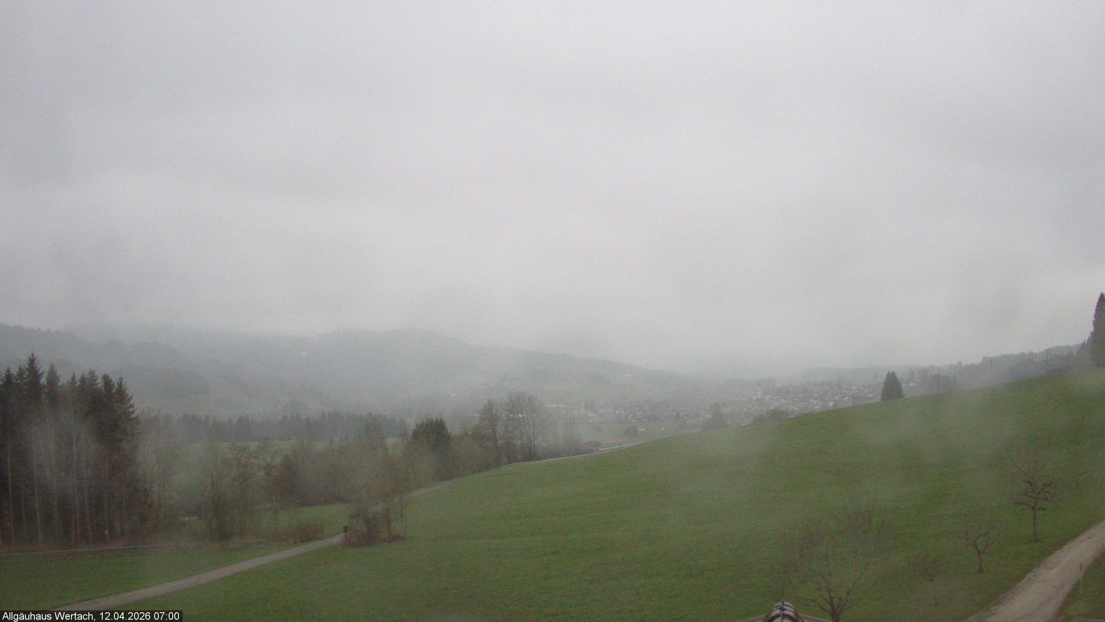 Archiv Foto Webcam Wertach - Allgäuhaus