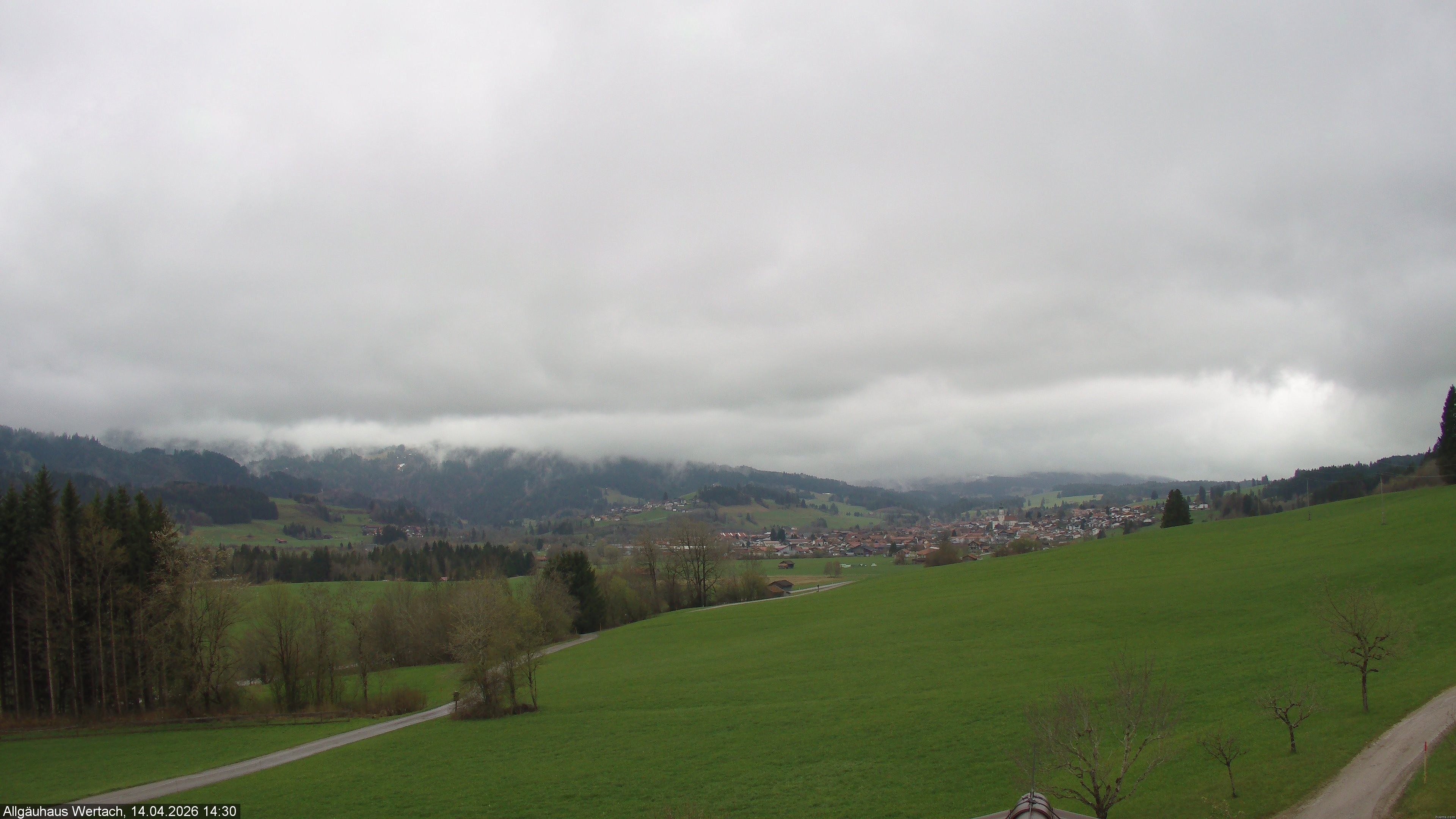 Archiv Foto Webcam Wertach - Allgäuhaus