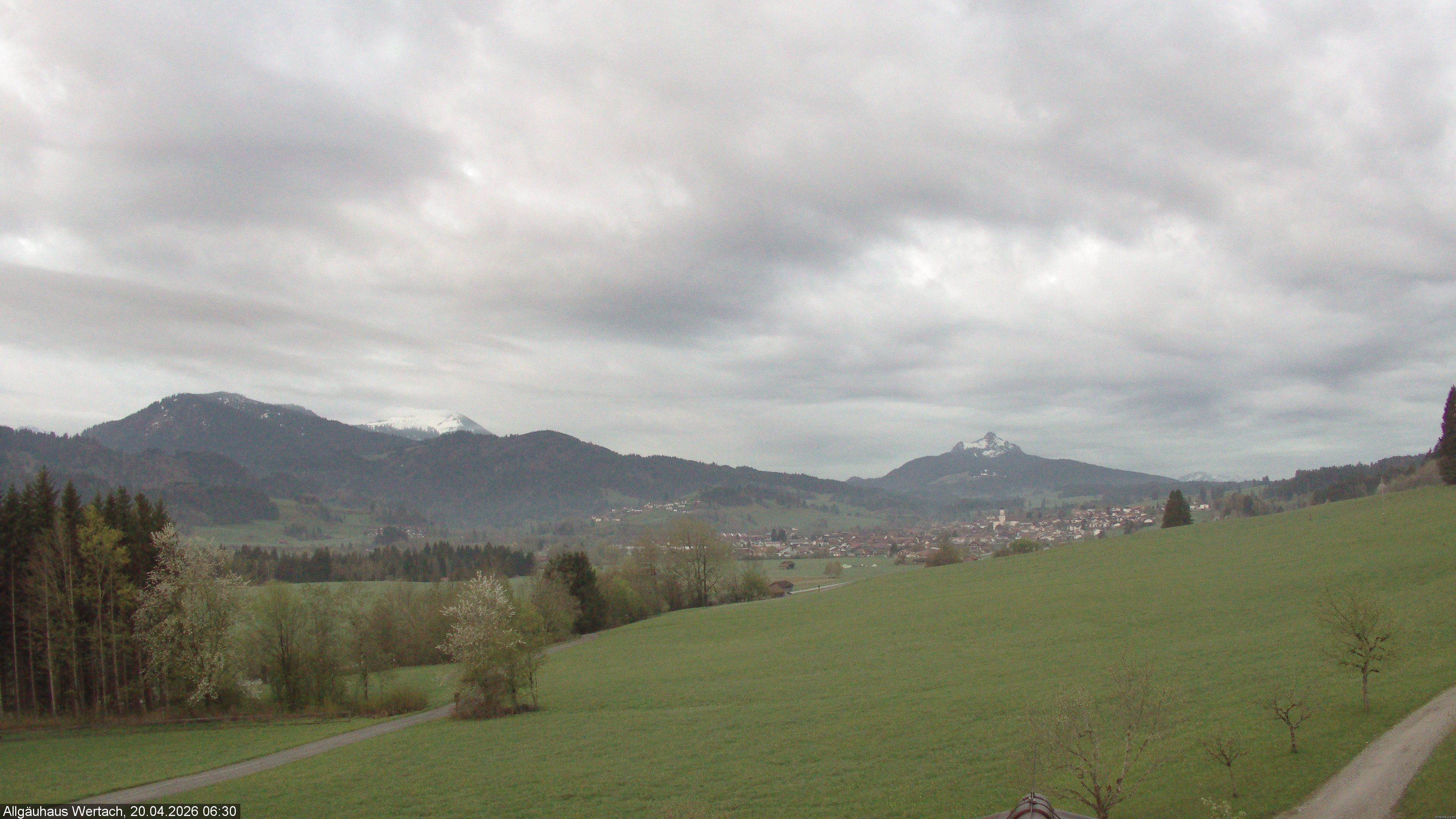 Archiv Foto Webcam Wertach - Allgäuhaus
