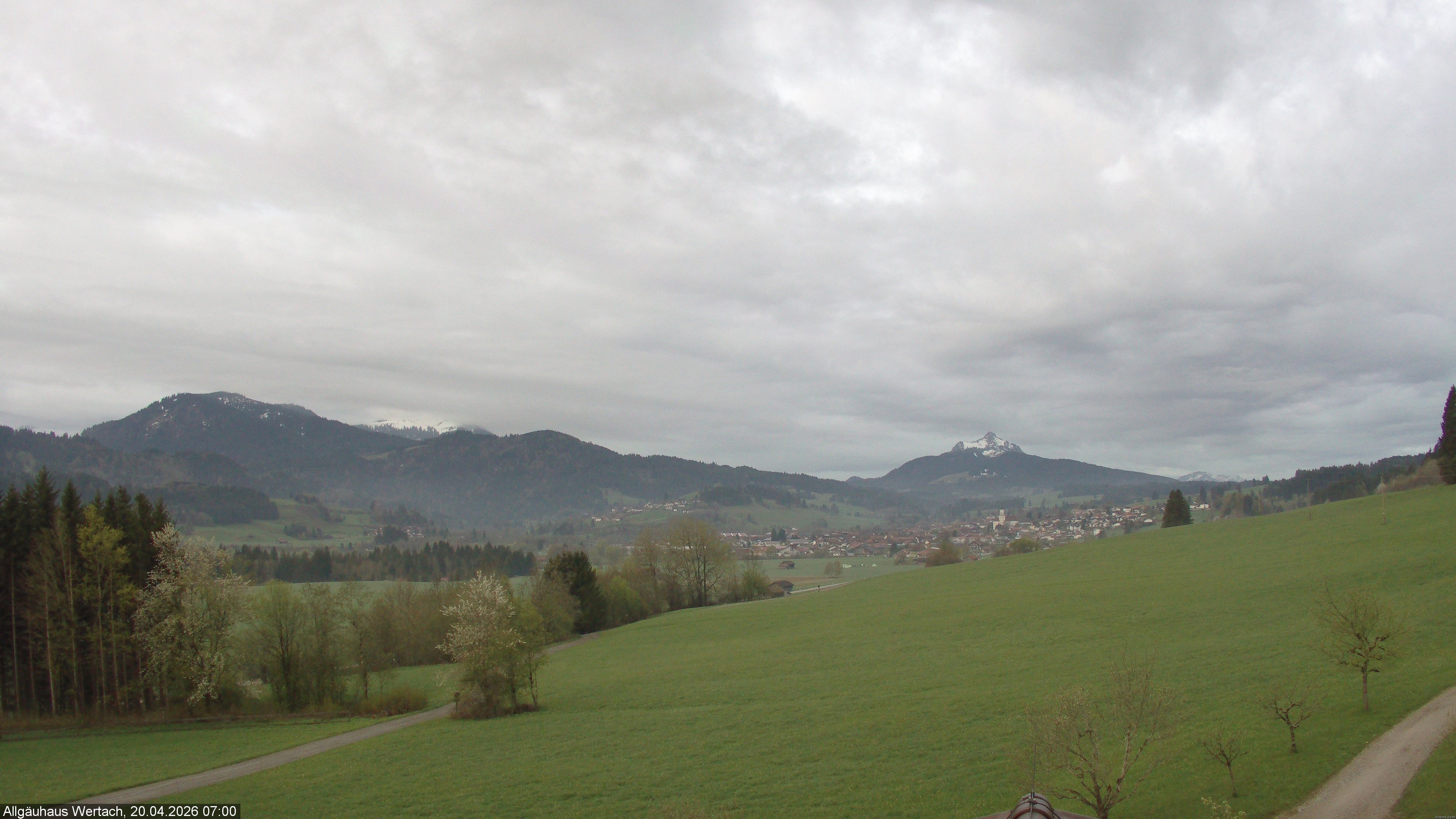 Archiv Foto Webcam Wertach - Allgäuhaus