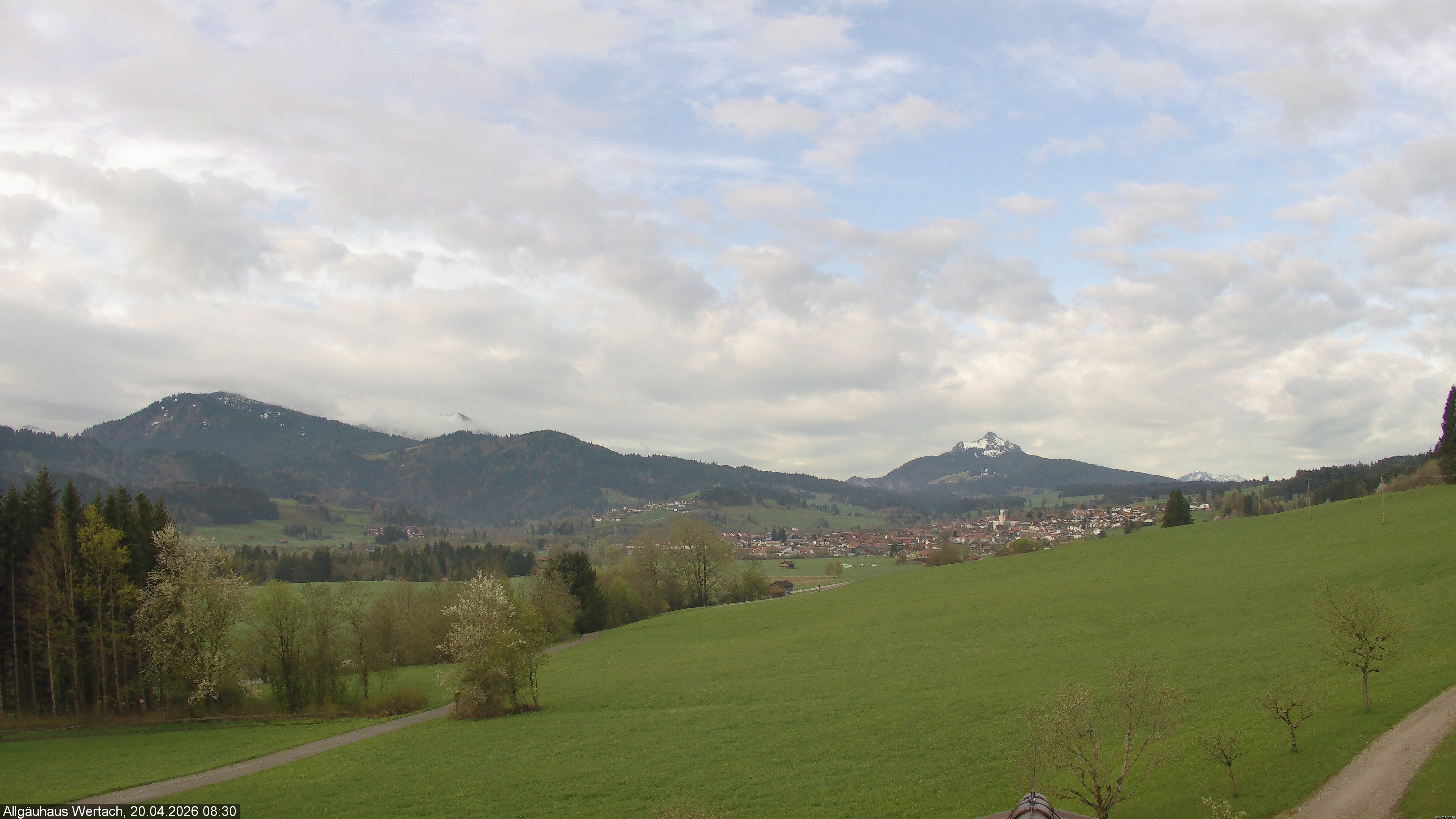 Archiv Foto Webcam Wertach - Allgäuhaus