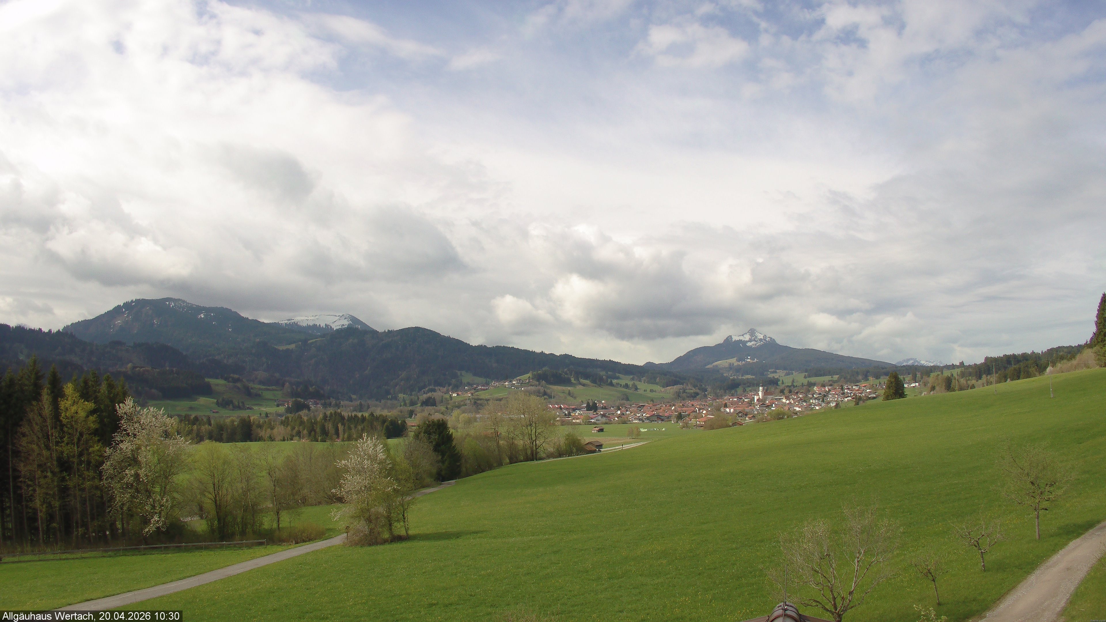 Archiv Foto Webcam Wertach - Allgäuhaus