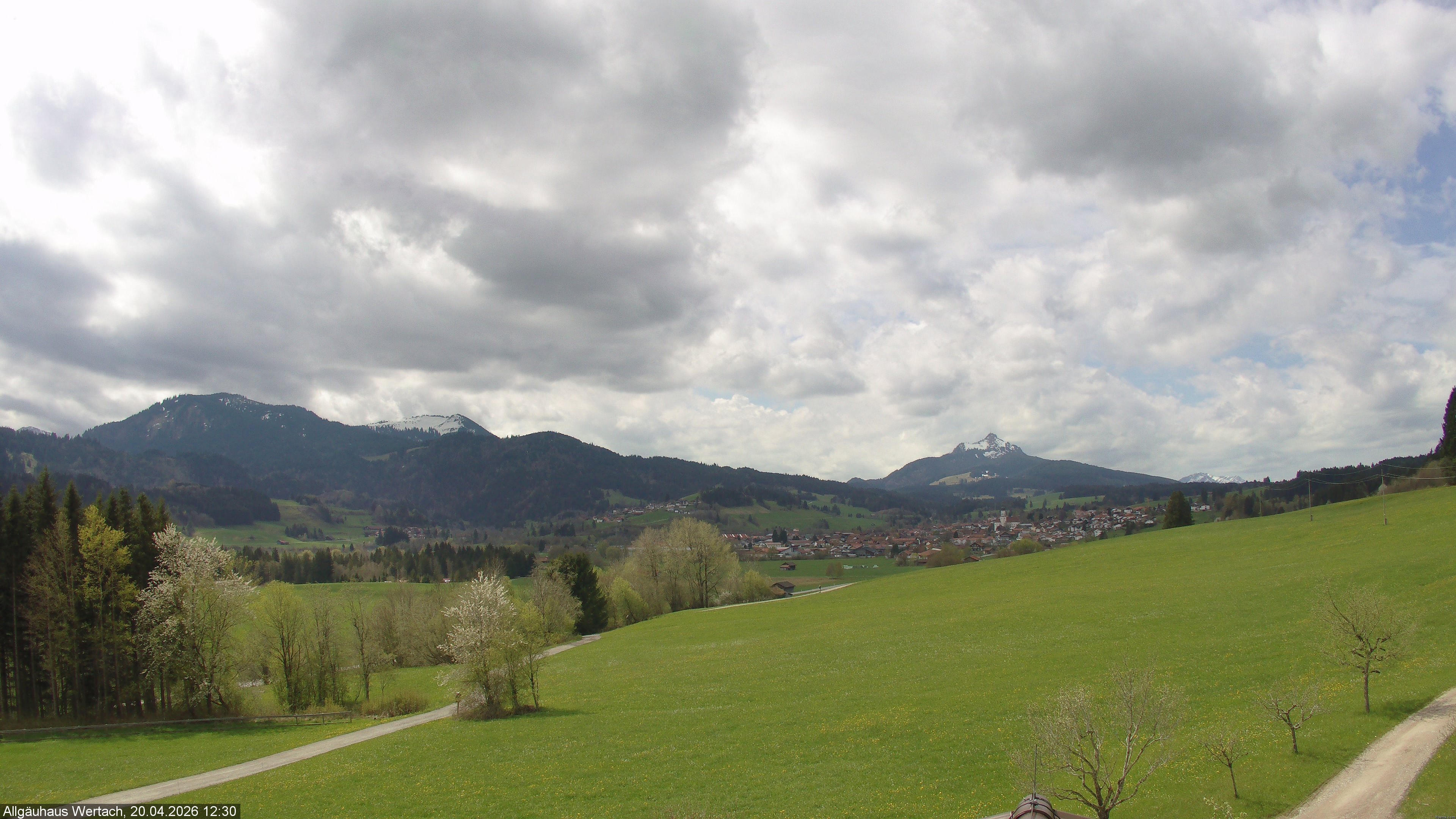 Archiv Foto Webcam Wertach - Allgäuhaus