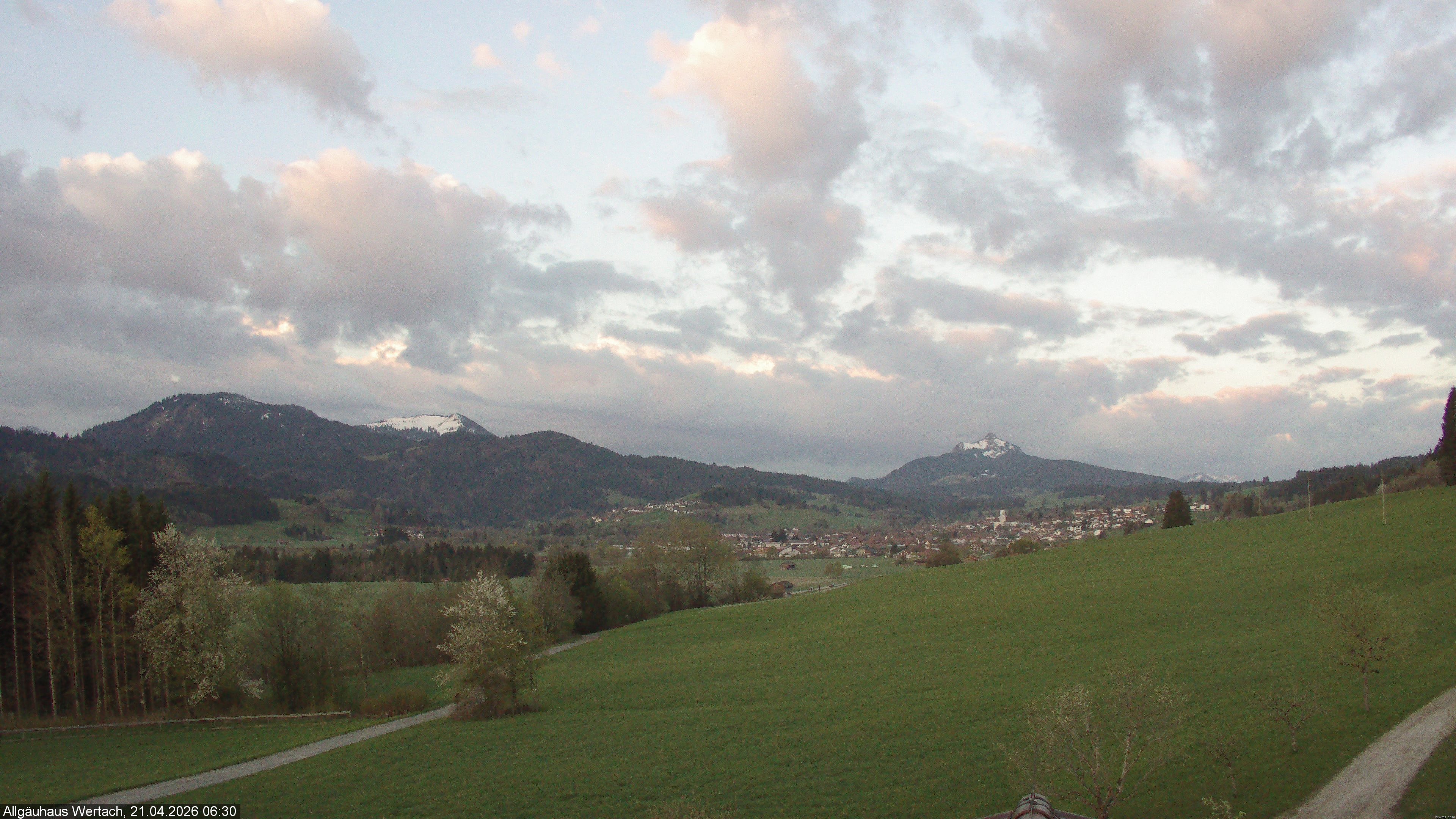 Archiv Foto Webcam Wertach - Allgäuhaus