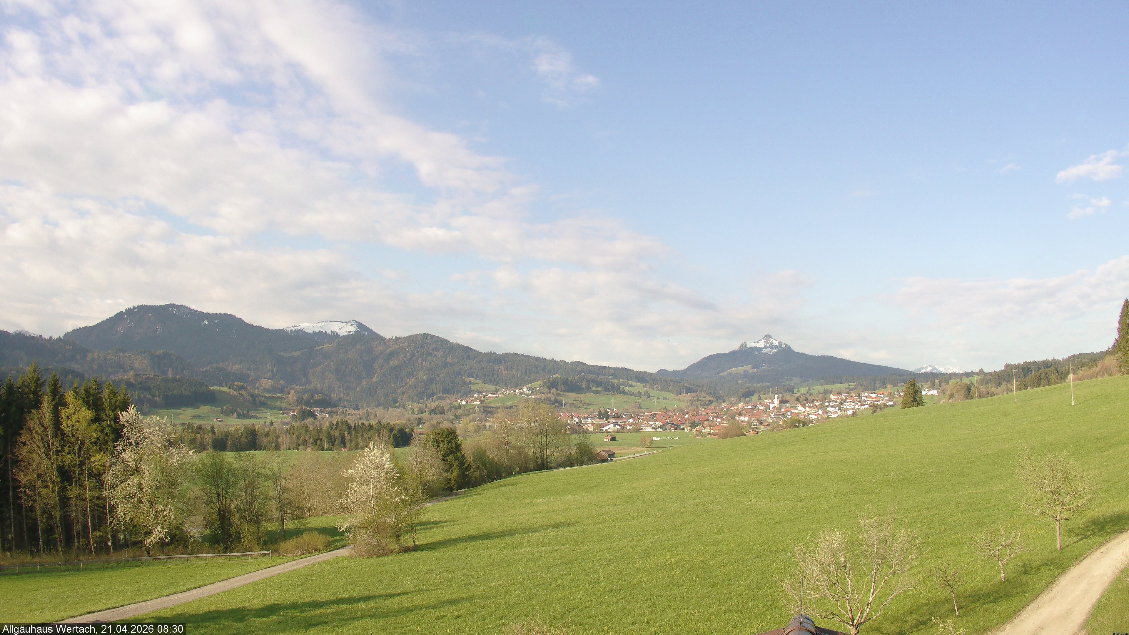 Archiv Foto Webcam Wertach - Allgäuhaus