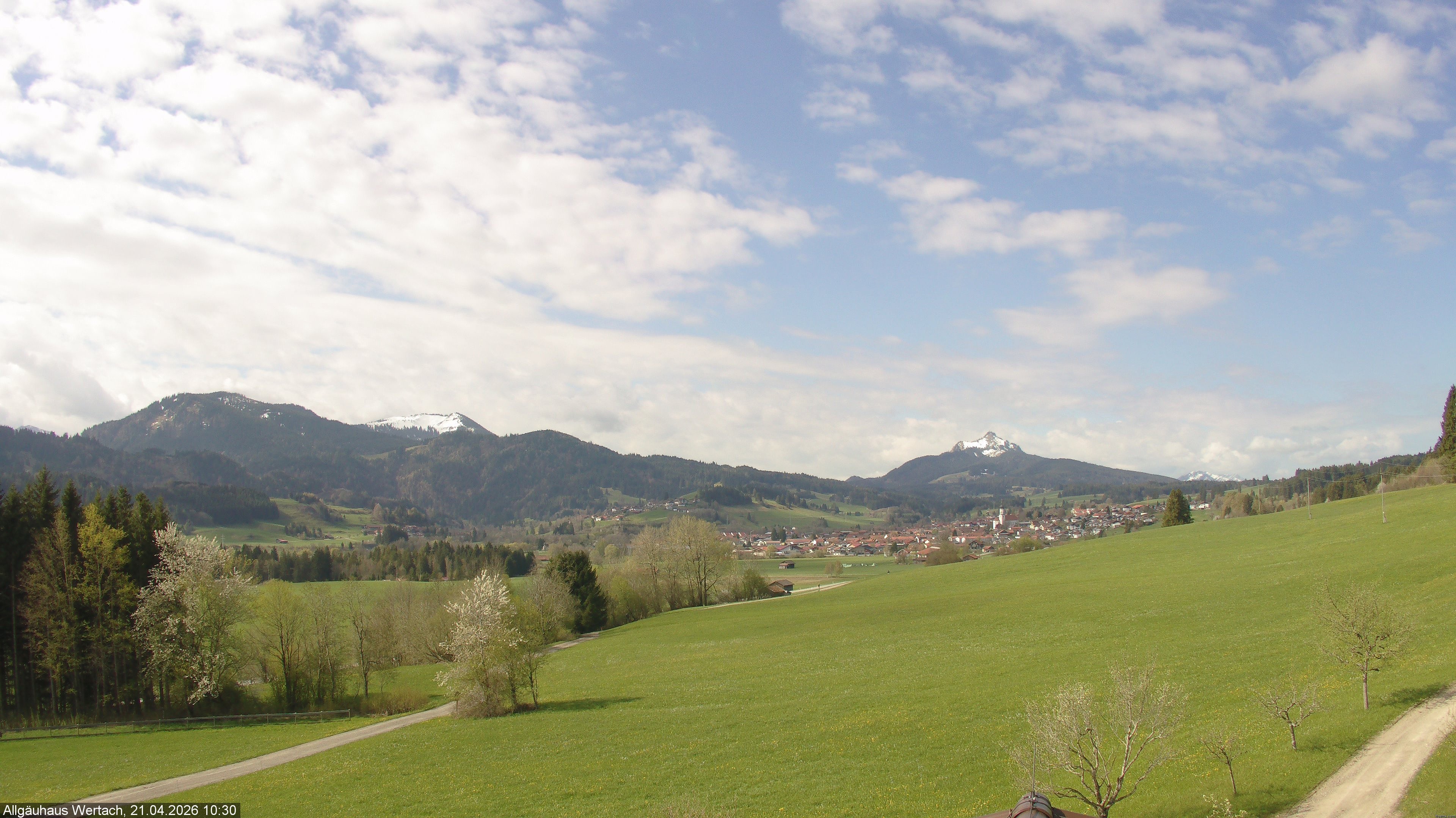 Archiv Foto Webcam Wertach - Allgäuhaus
