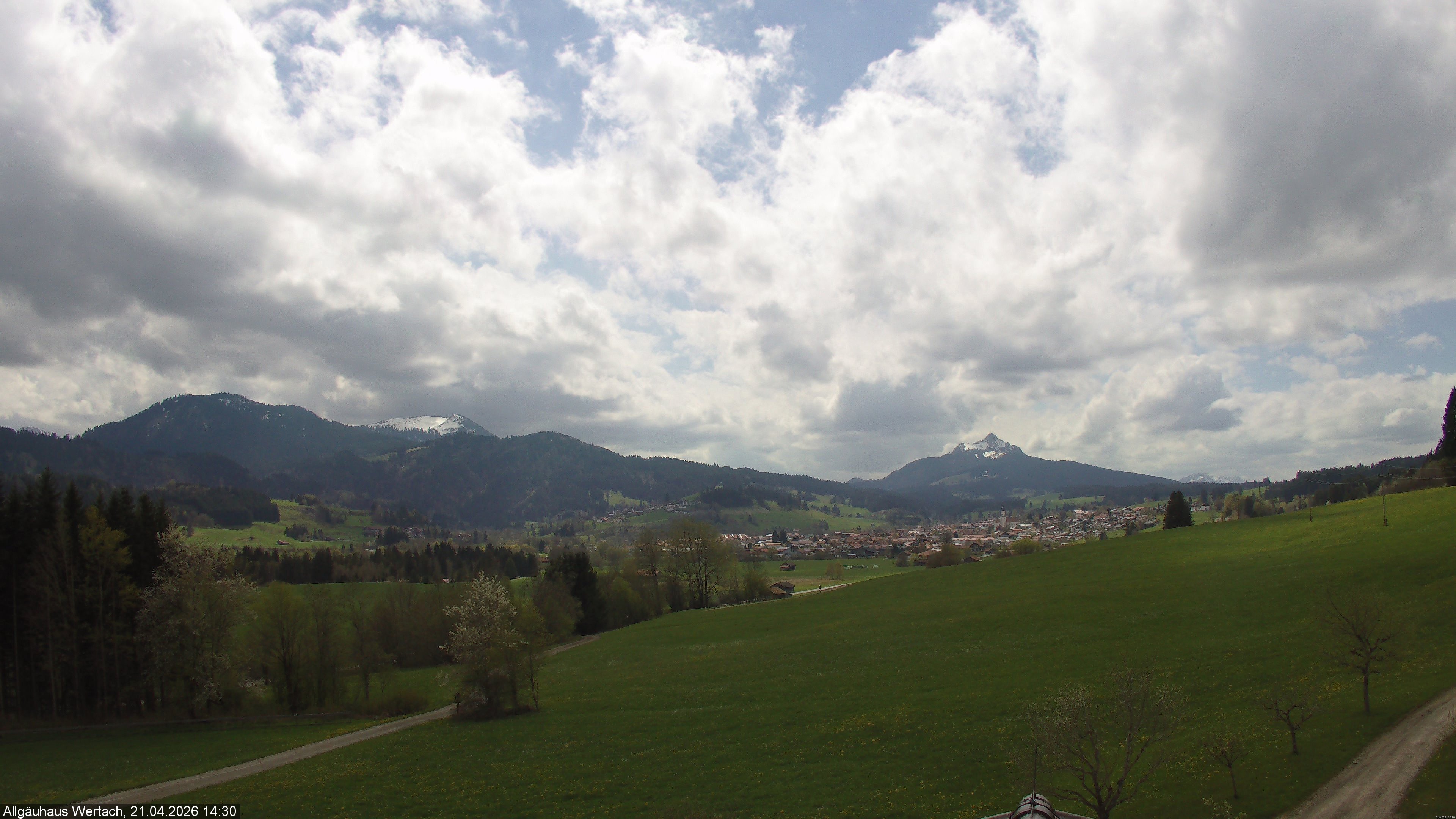 Archiv Foto Webcam Wertach - Allgäuhaus