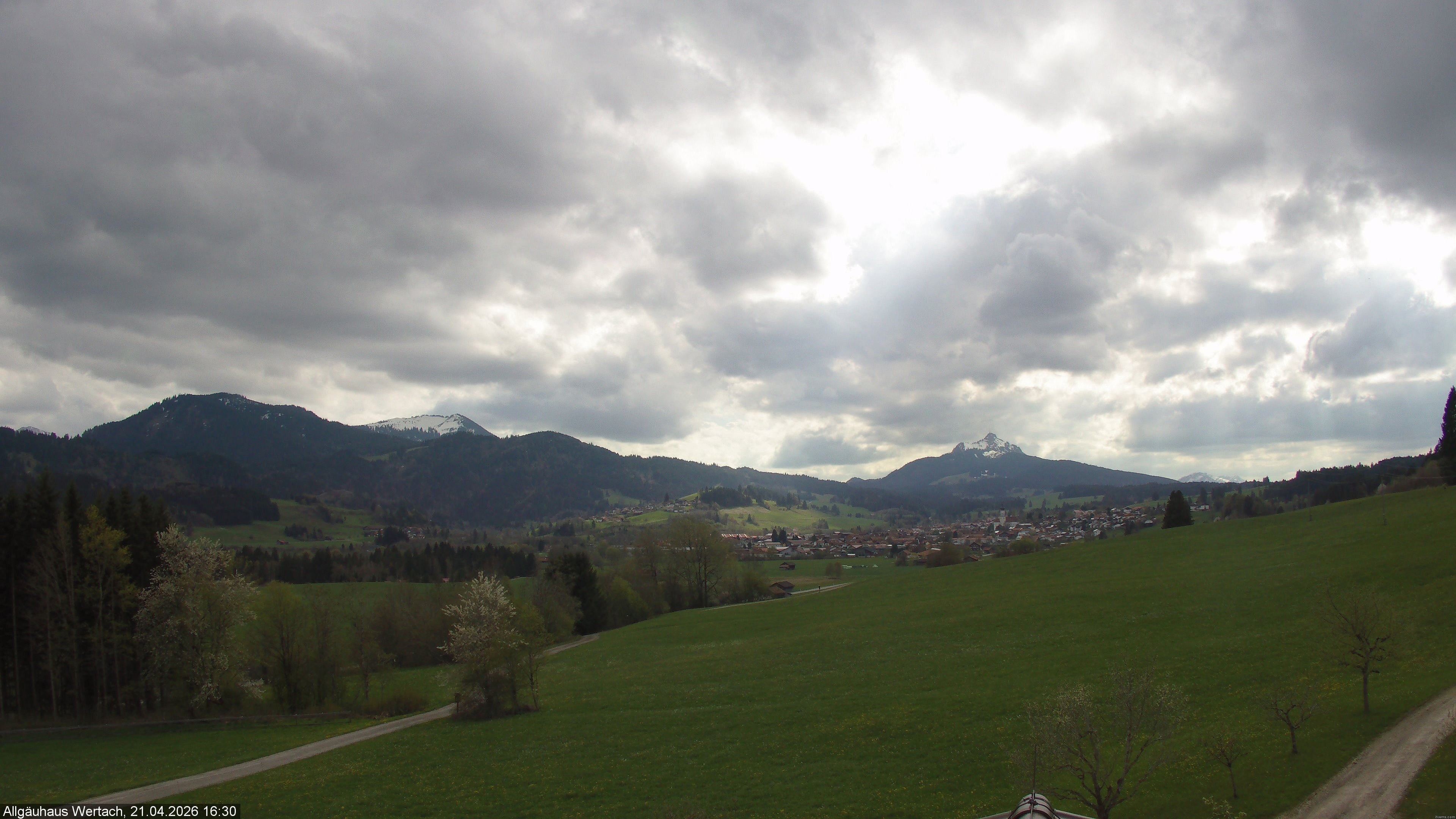 Archiv Foto Webcam Wertach - Allgäuhaus