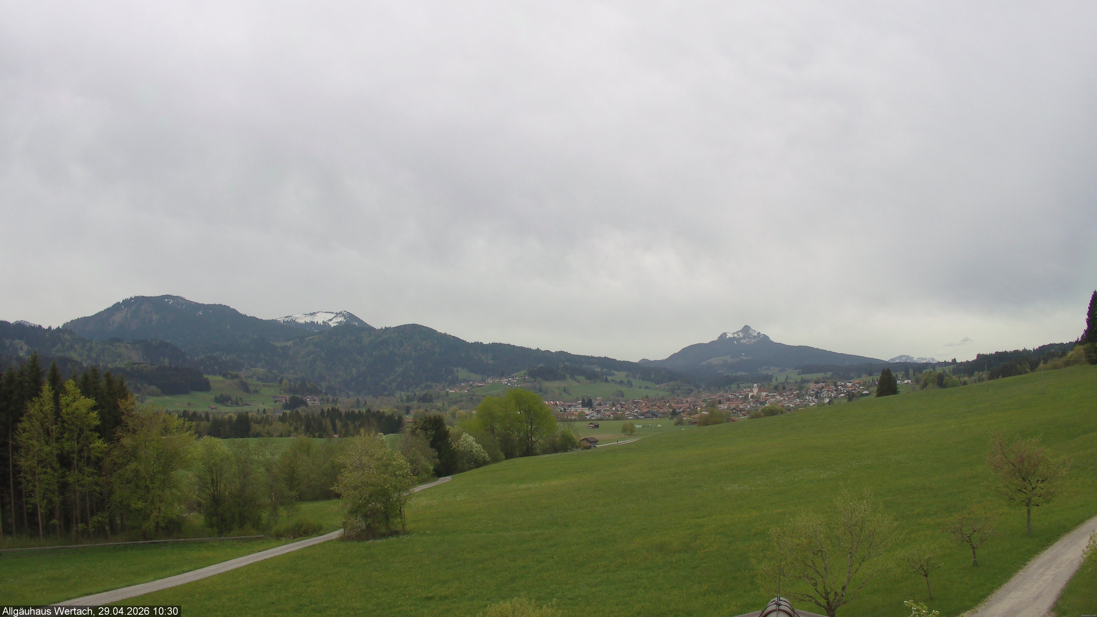 Archiv Foto Webcam Wertach - Allgäuhaus