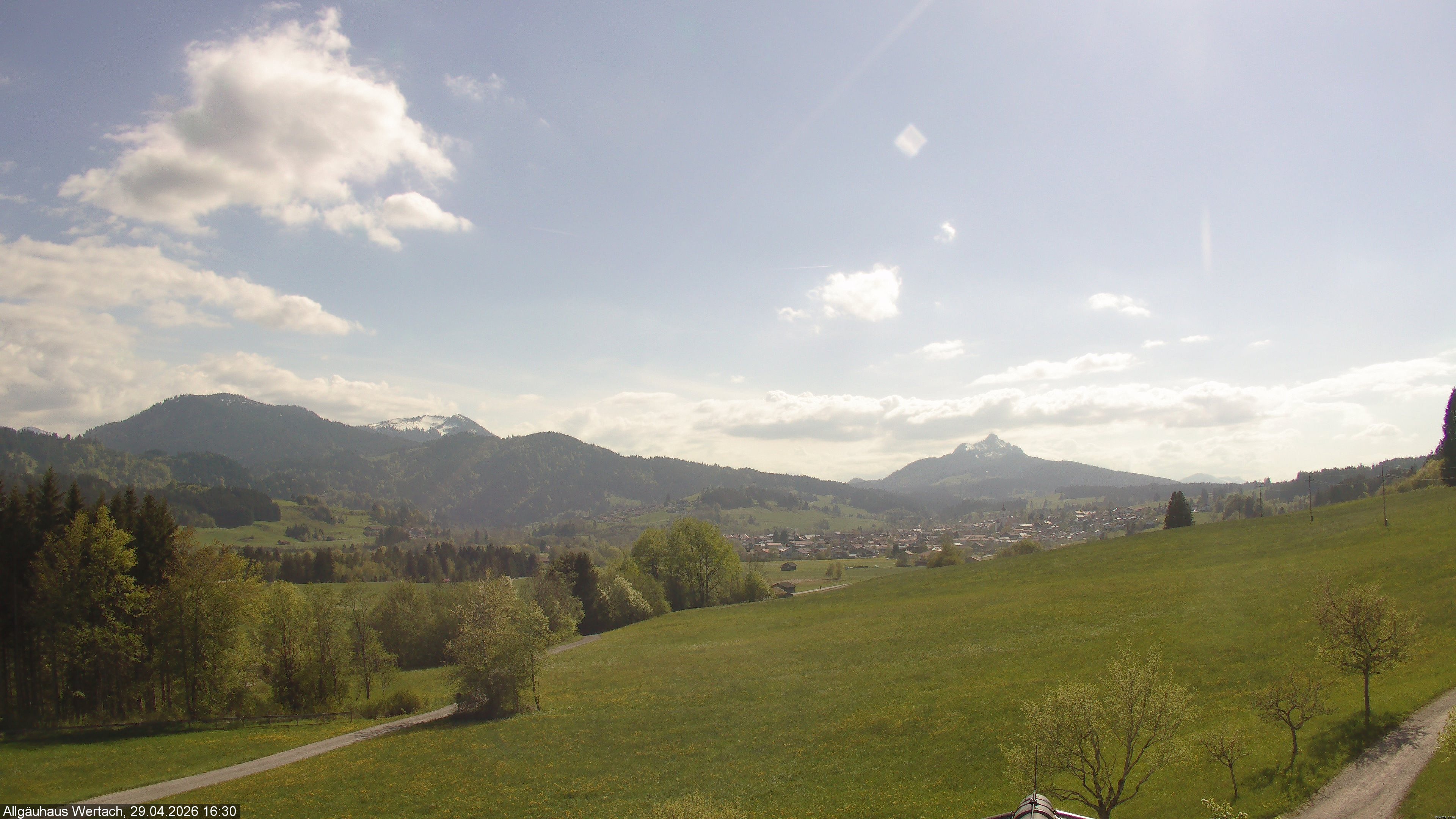 Archiv Foto Webcam Wertach - Allgäuhaus