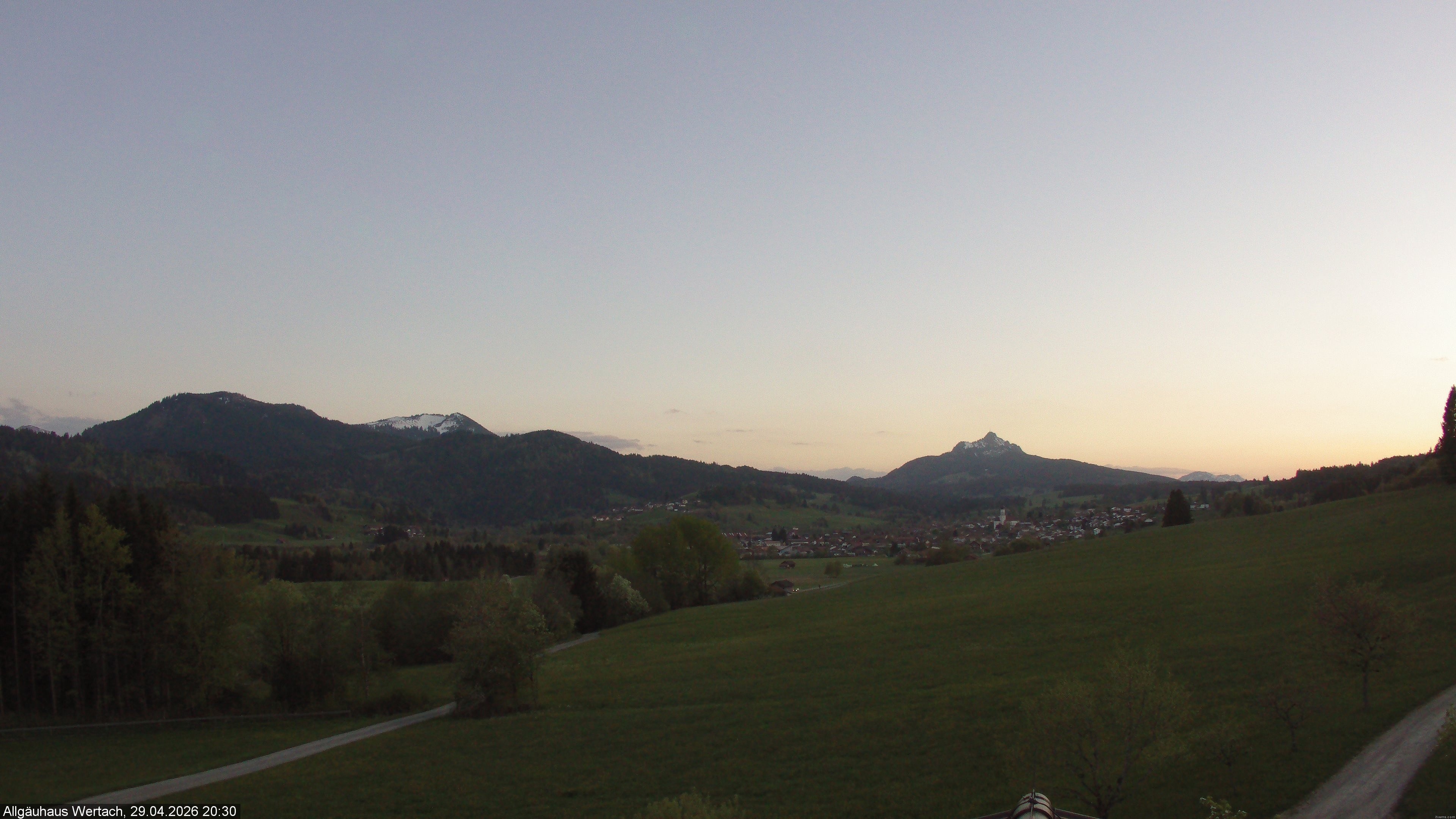 Archiv Foto Webcam Wertach - Allgäuhaus