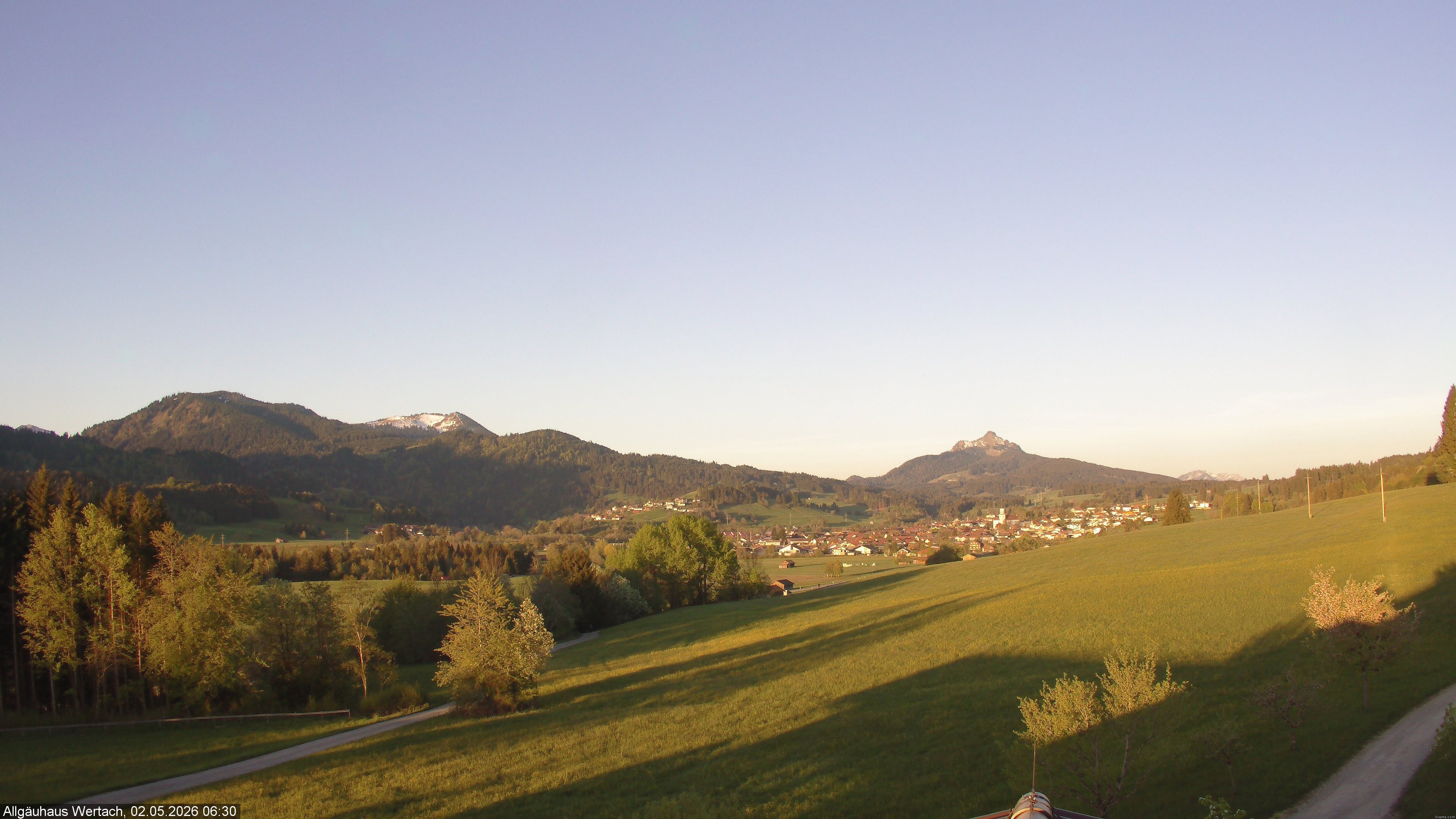Archiv Foto Webcam Wertach - Allgäuhaus