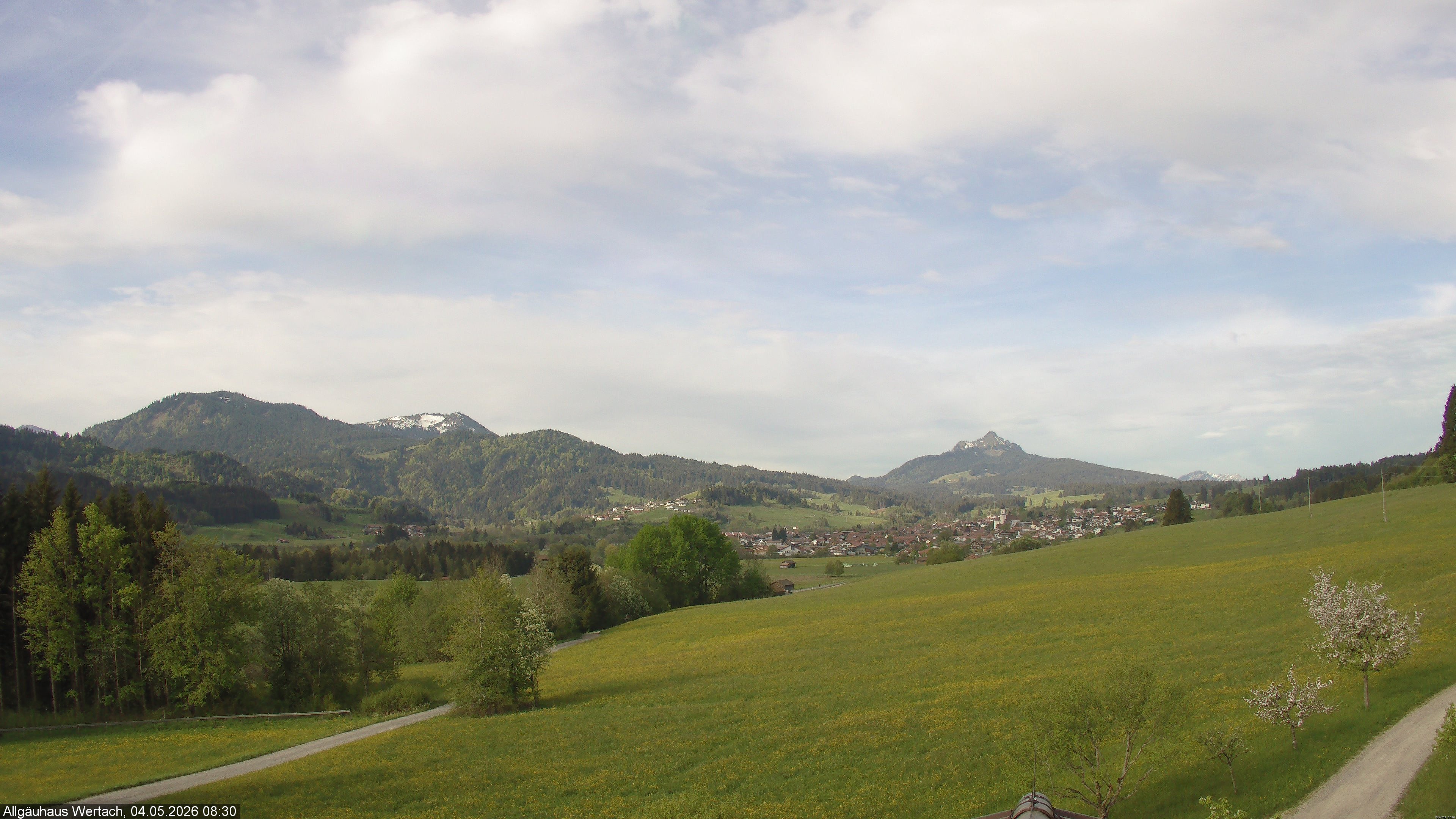 Archiv Foto Webcam Wertach - Allgäuhaus