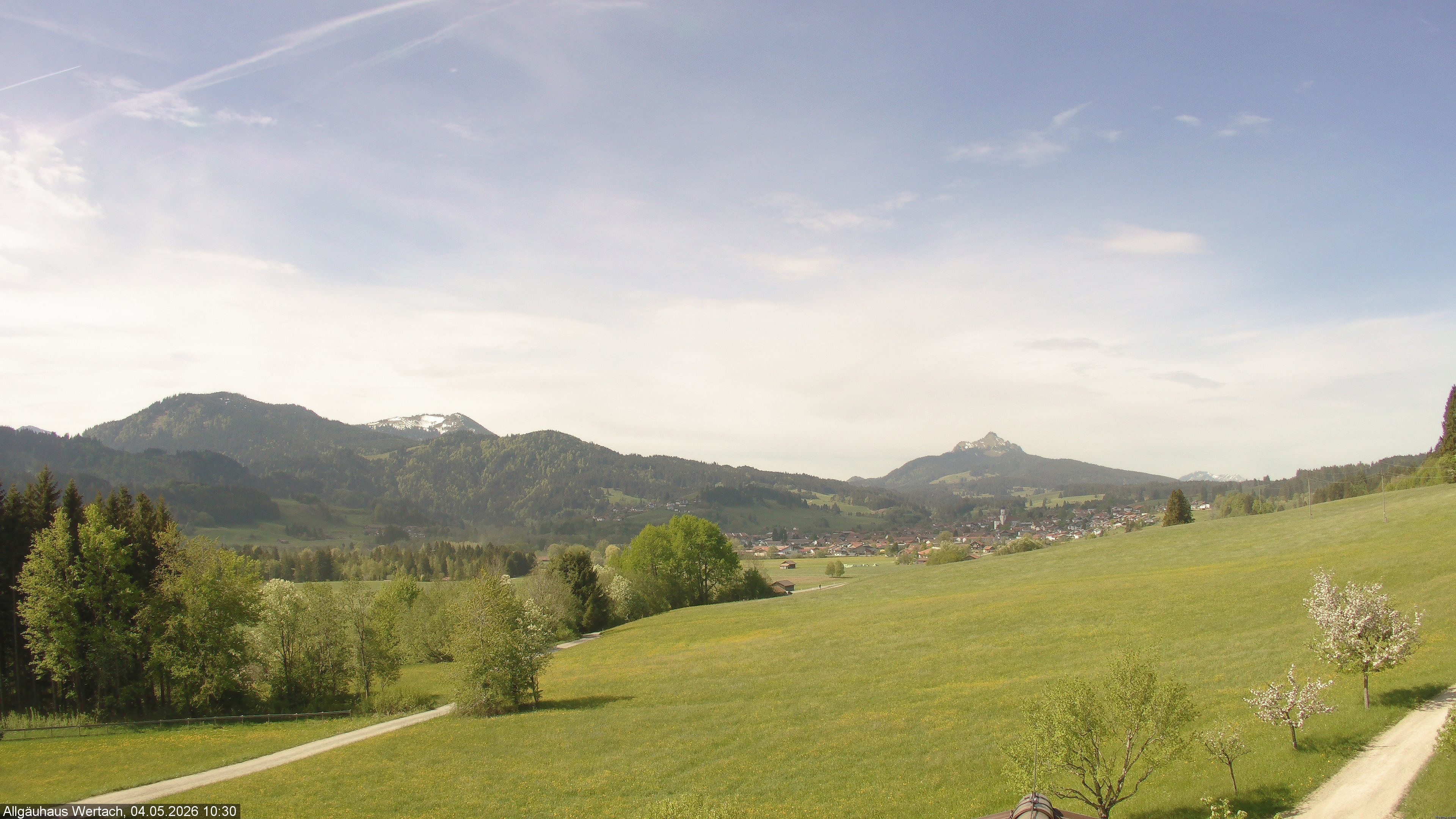 Archiv Foto Webcam Wertach - Allgäuhaus