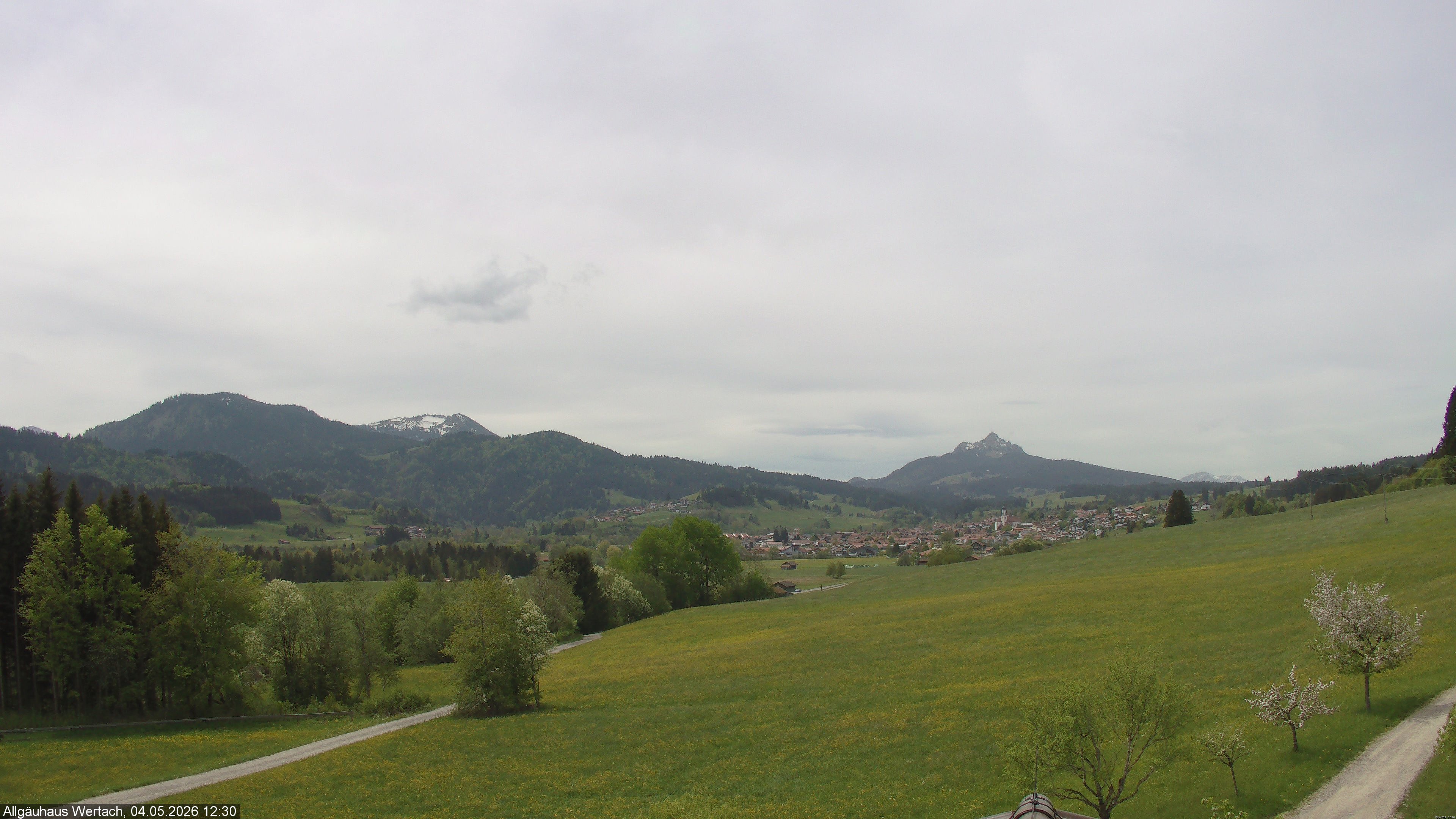 Archiv Foto Webcam Wertach - Allgäuhaus