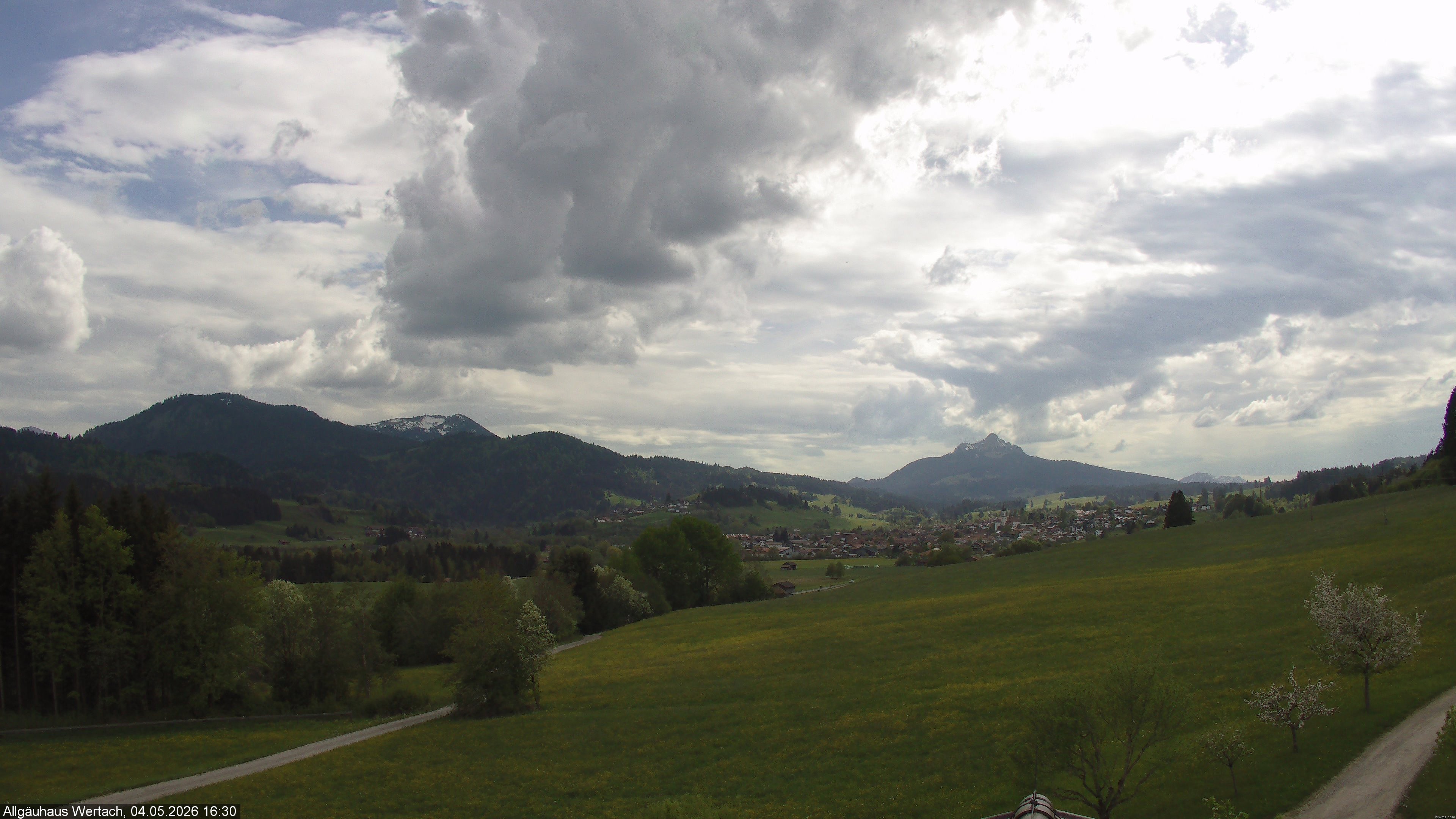 Archiv Foto Webcam Wertach - Allgäuhaus