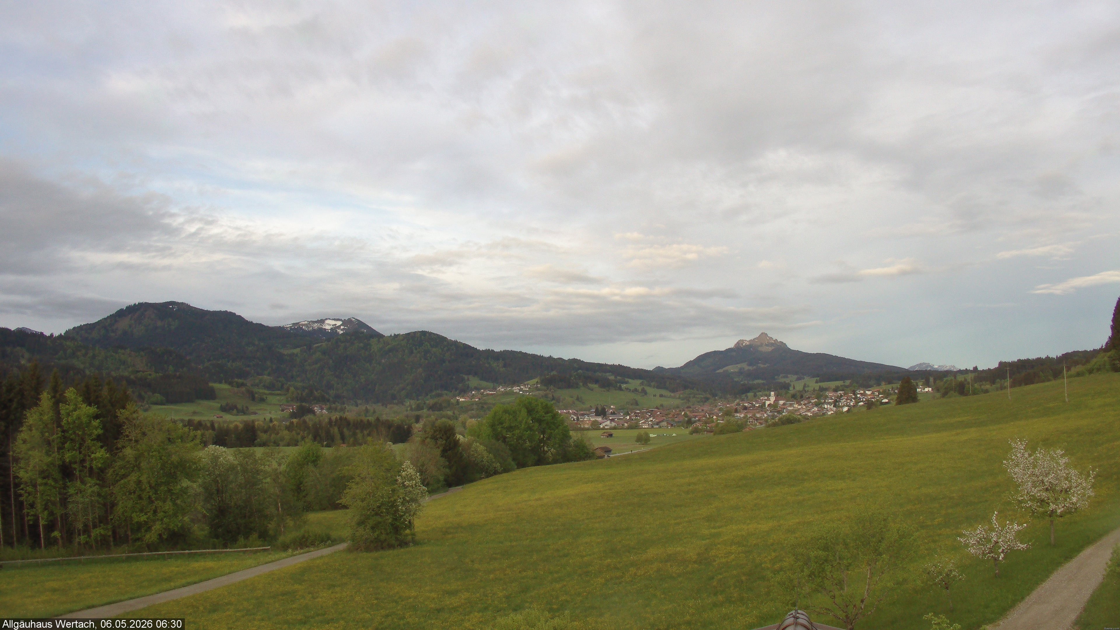 Archiv Foto Webcam Wertach - Allgäuhaus