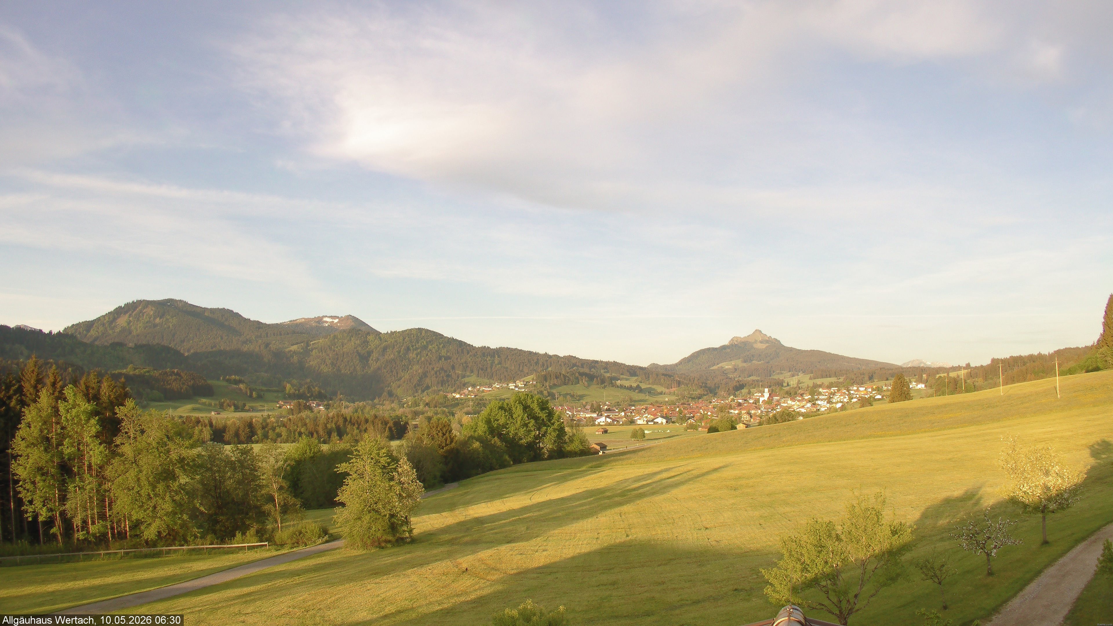 Archiv Foto Webcam Wertach - Allgäuhaus